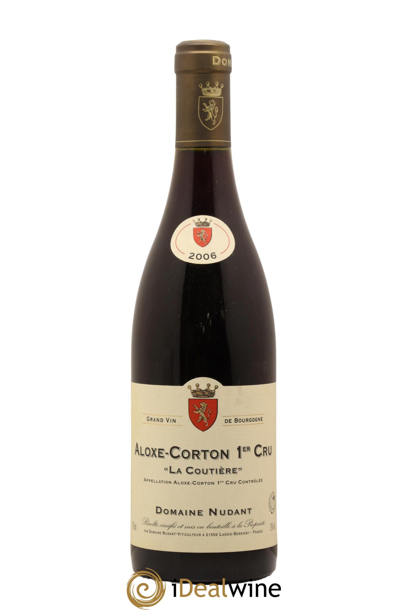 Aloxe-Corton 1er Cru La Coutiere Domaine Nudant 2006 - Lot de 1 bouteille - 0
