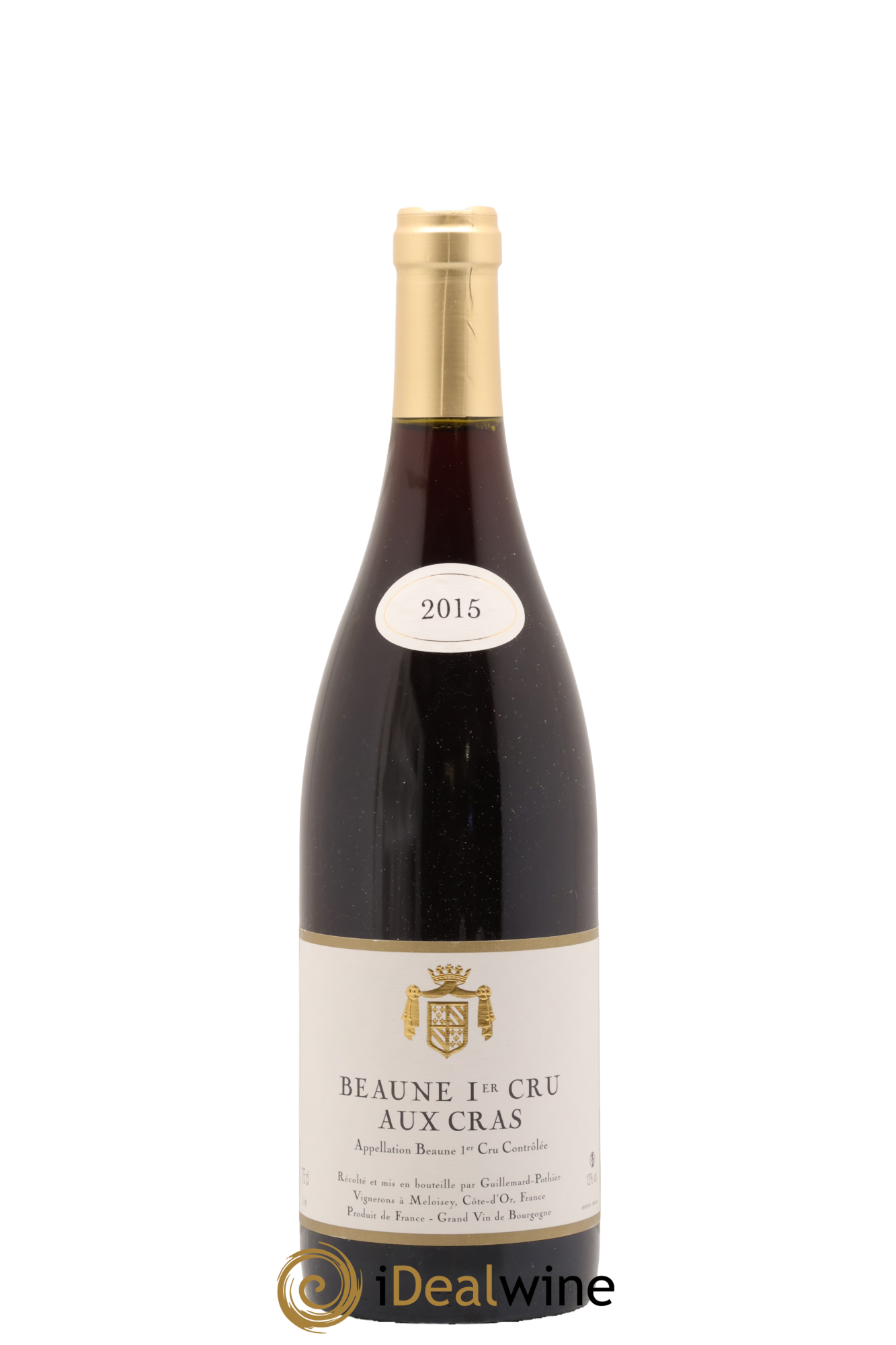 Beaune 1er Cru Aux Cras Guillemard-Pothier 2015 - Lotto di 1 bottiglia - 0
