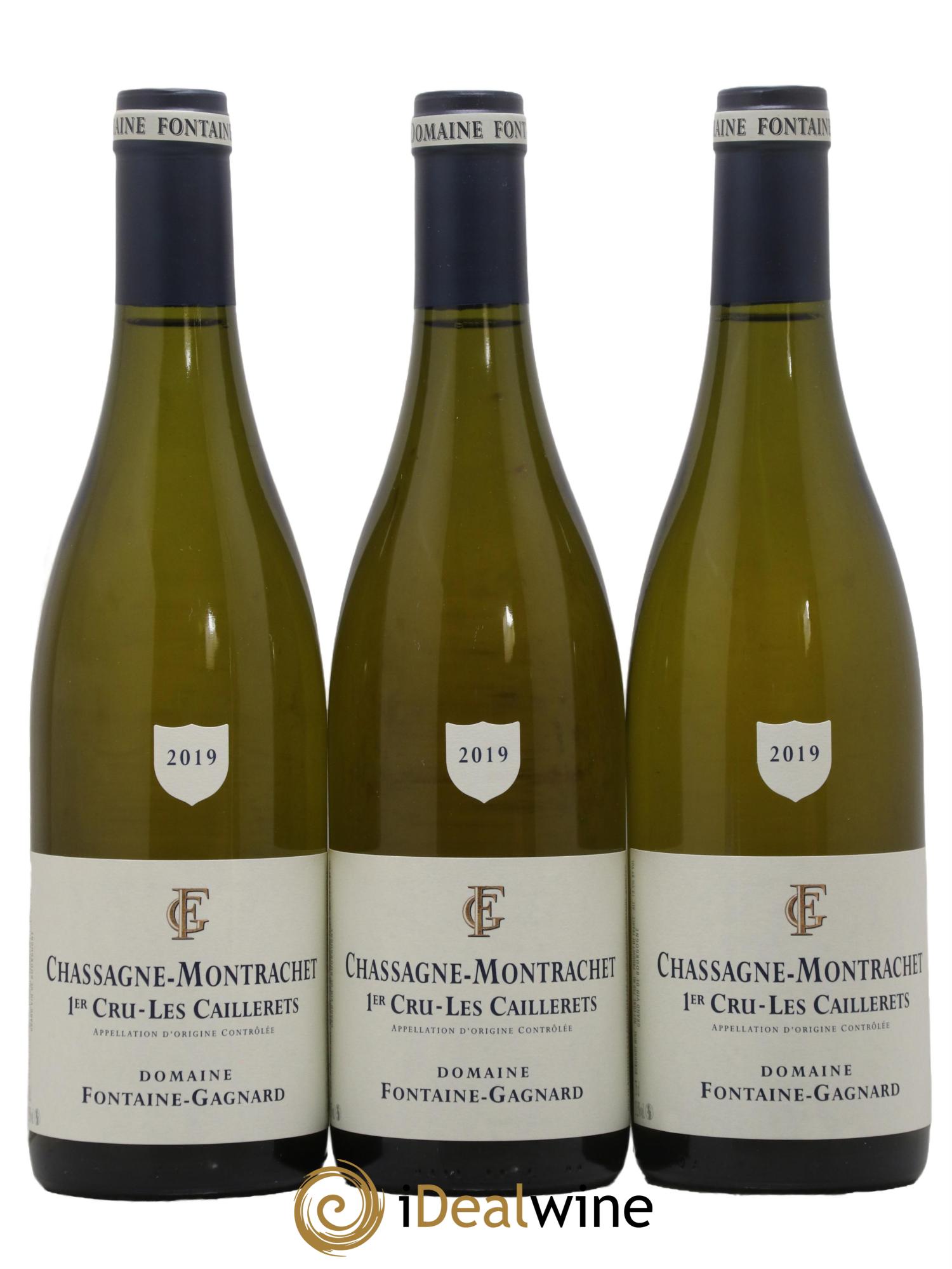 Chassagne-Montrachet 1er Cru Les Caillerets Fontaine-Gagnard (Domaine) 2019 - Lot de 3 bouteilles - 0