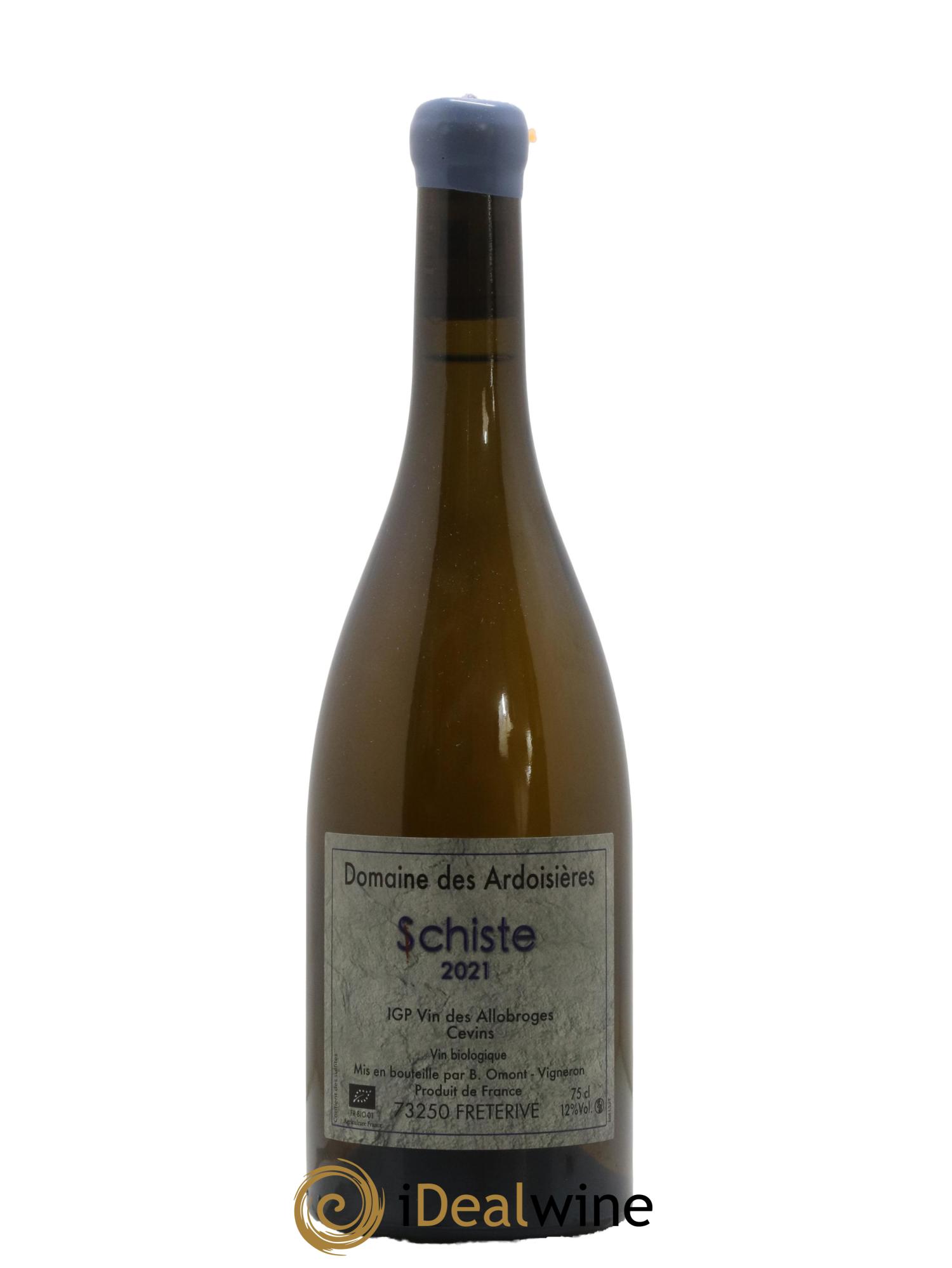 Vin des Allobroges Cevins Schiste Ardoisières (Domaine des) 2021 - Lot de 1 bouteille - 0
