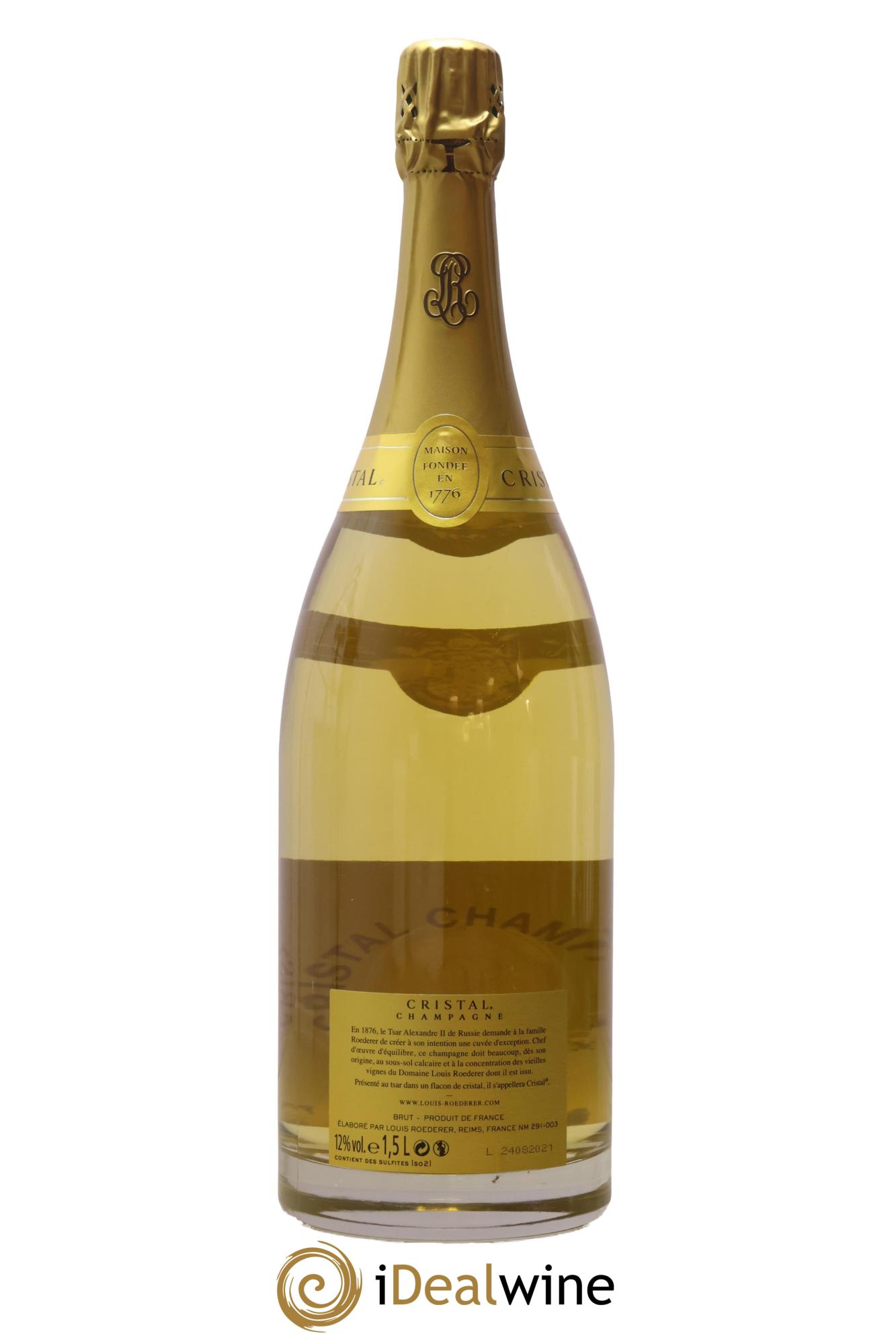 Cristal Louis Roederer 2005 - Lot of 1 magnum - 1