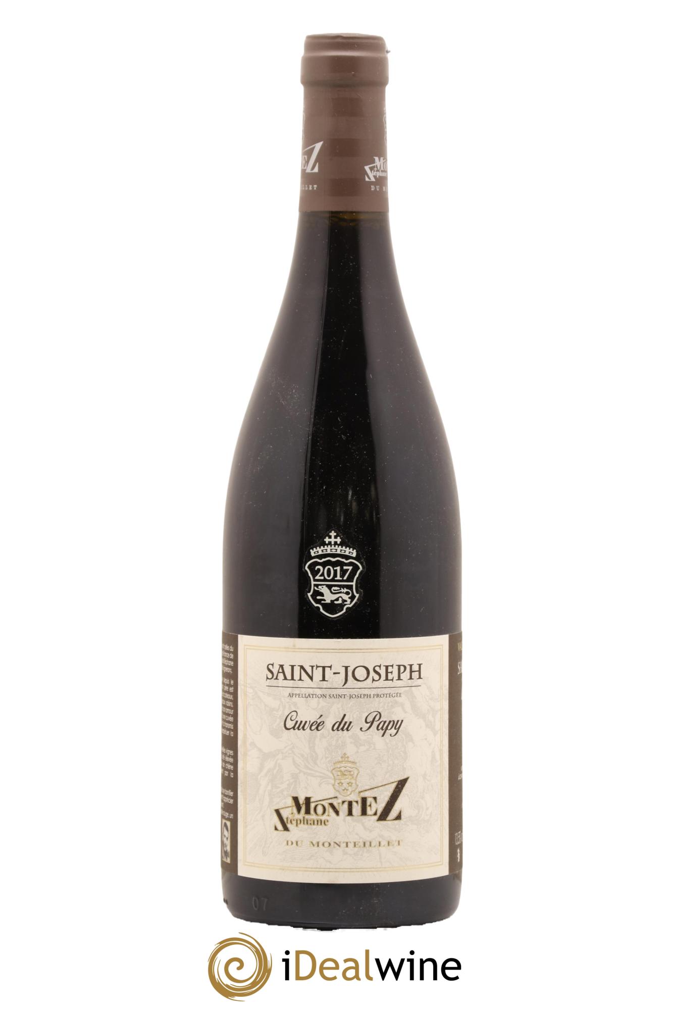 Saint-Joseph Cuvée du Papy Monteillet (Domaine du) - Stéphane Montez 2017 - Posten von 1 Flasche - 0