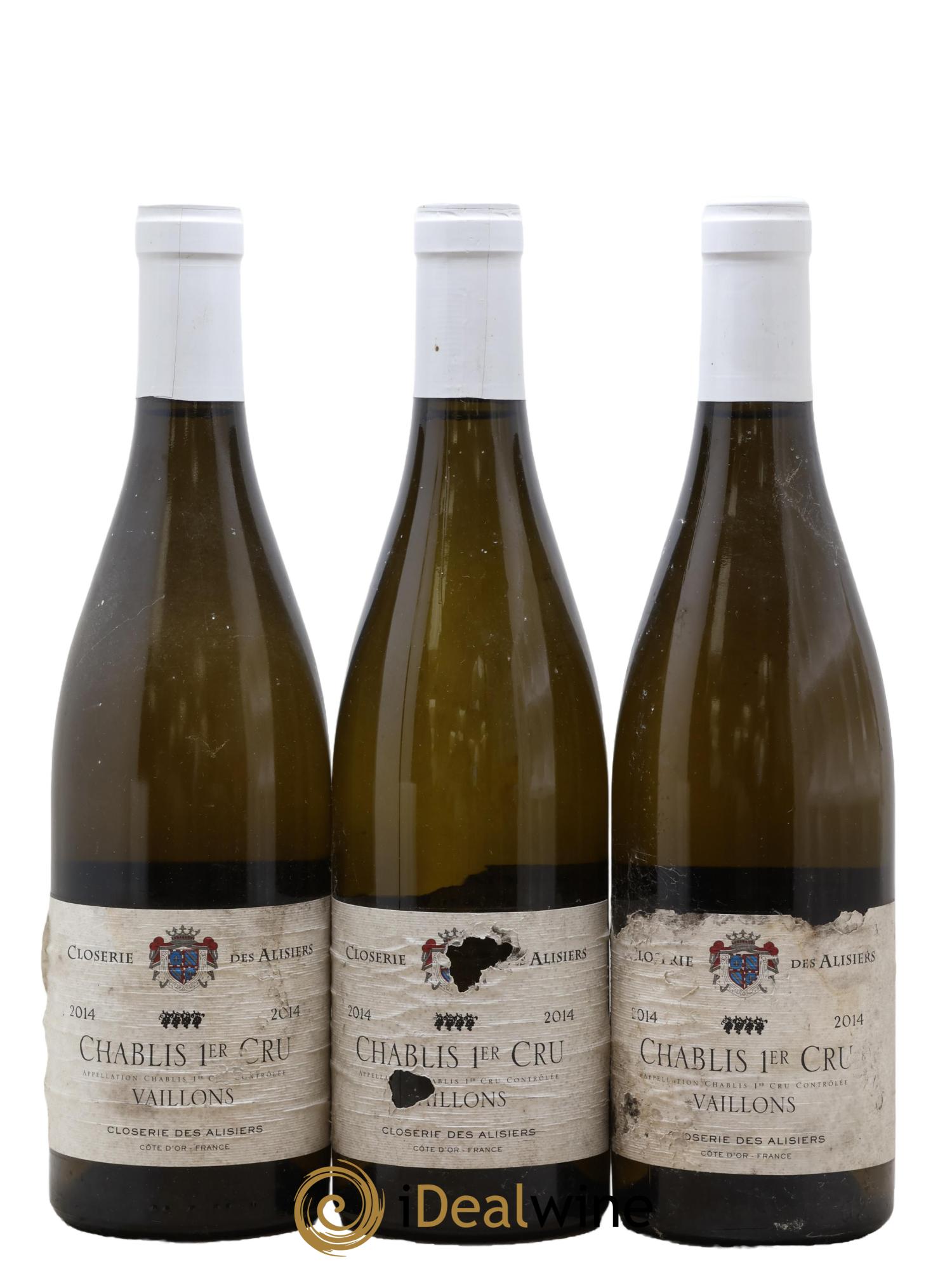 Chablis 1er Cru Vaillons Closerie Des Alisiers 2014 - Lot de 3 bouteilles - 0