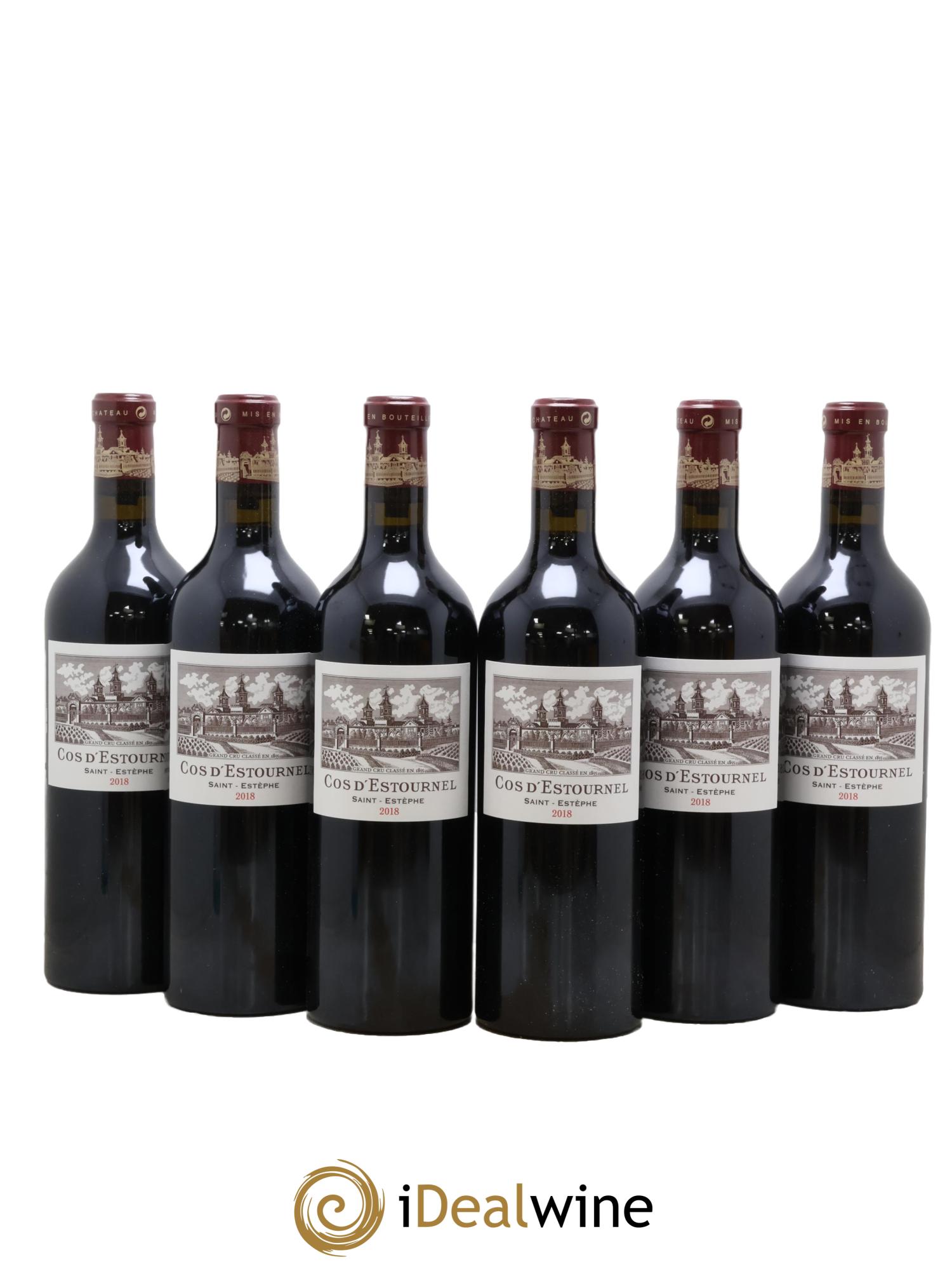 Cos d'Estournel 2ème Grand Cru Classé 2018 - Lotto di 6 bottiglie - 0