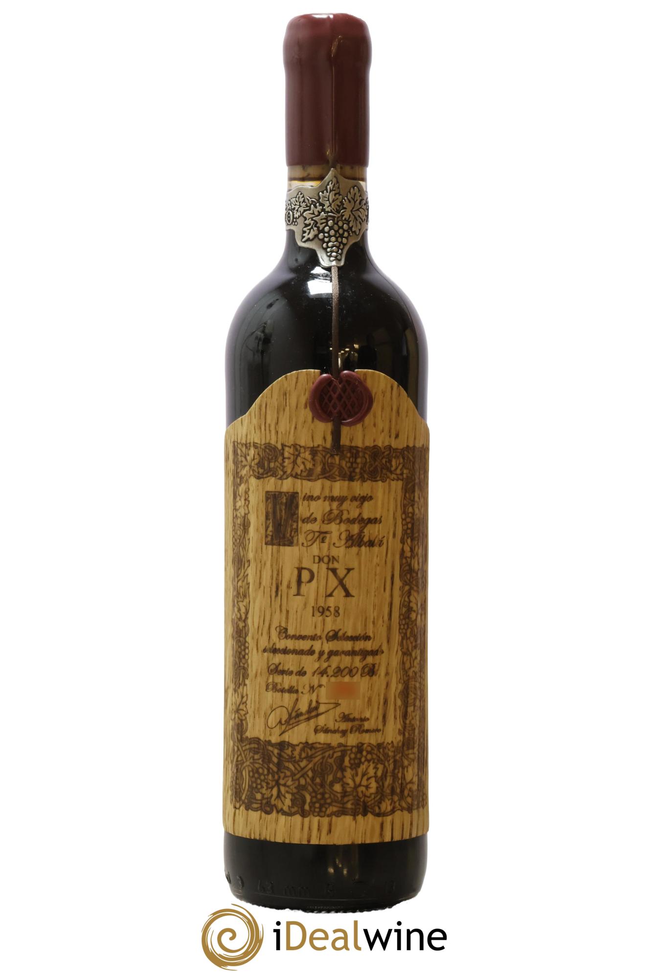 Montilla Moriles Don PX Convento Seleccion Toro Albala  1958 - Lot de 1 bouteille - 1