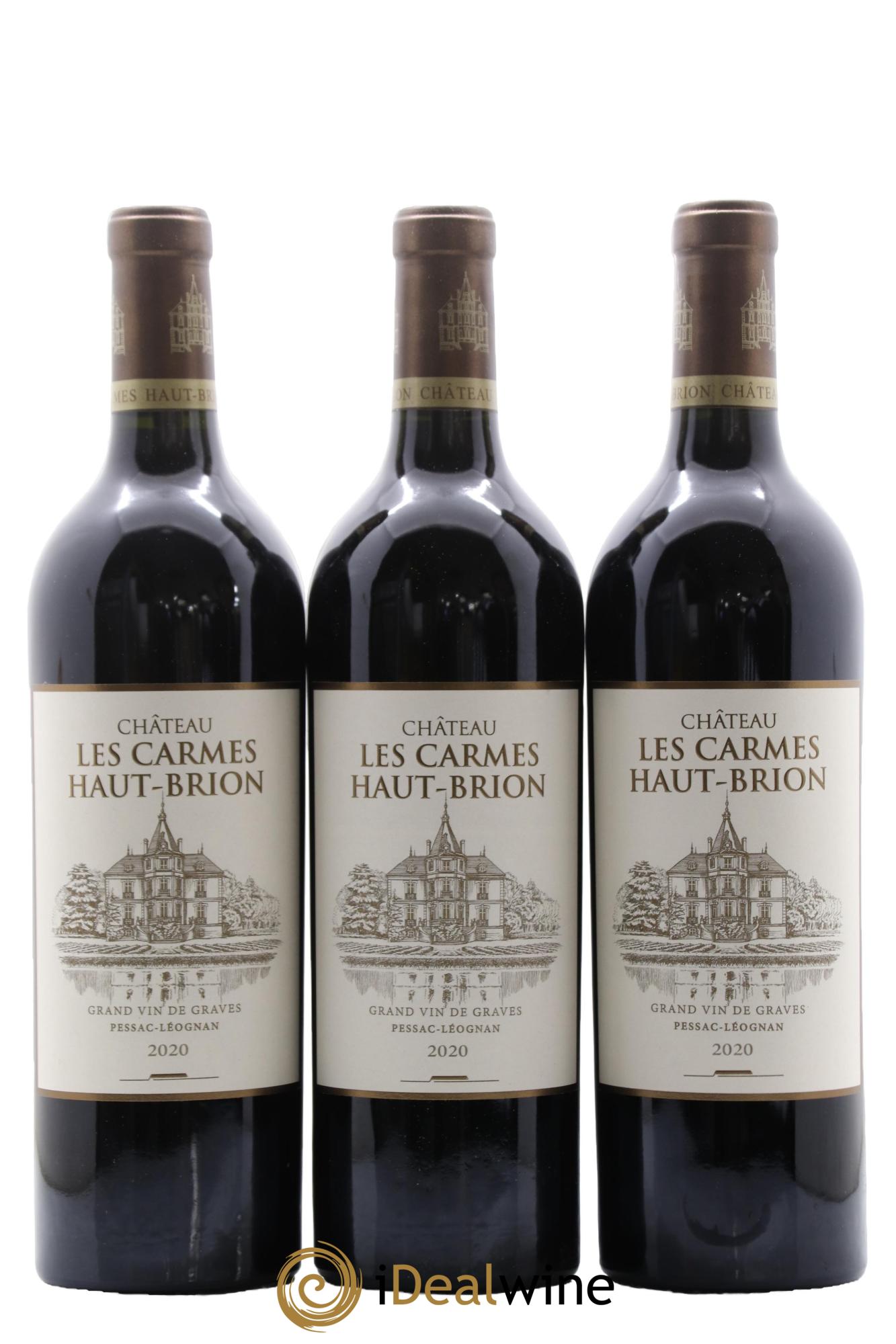 Château Les Carmes Haut-Brion 2020 - Lot de 6 bouteilles - 2