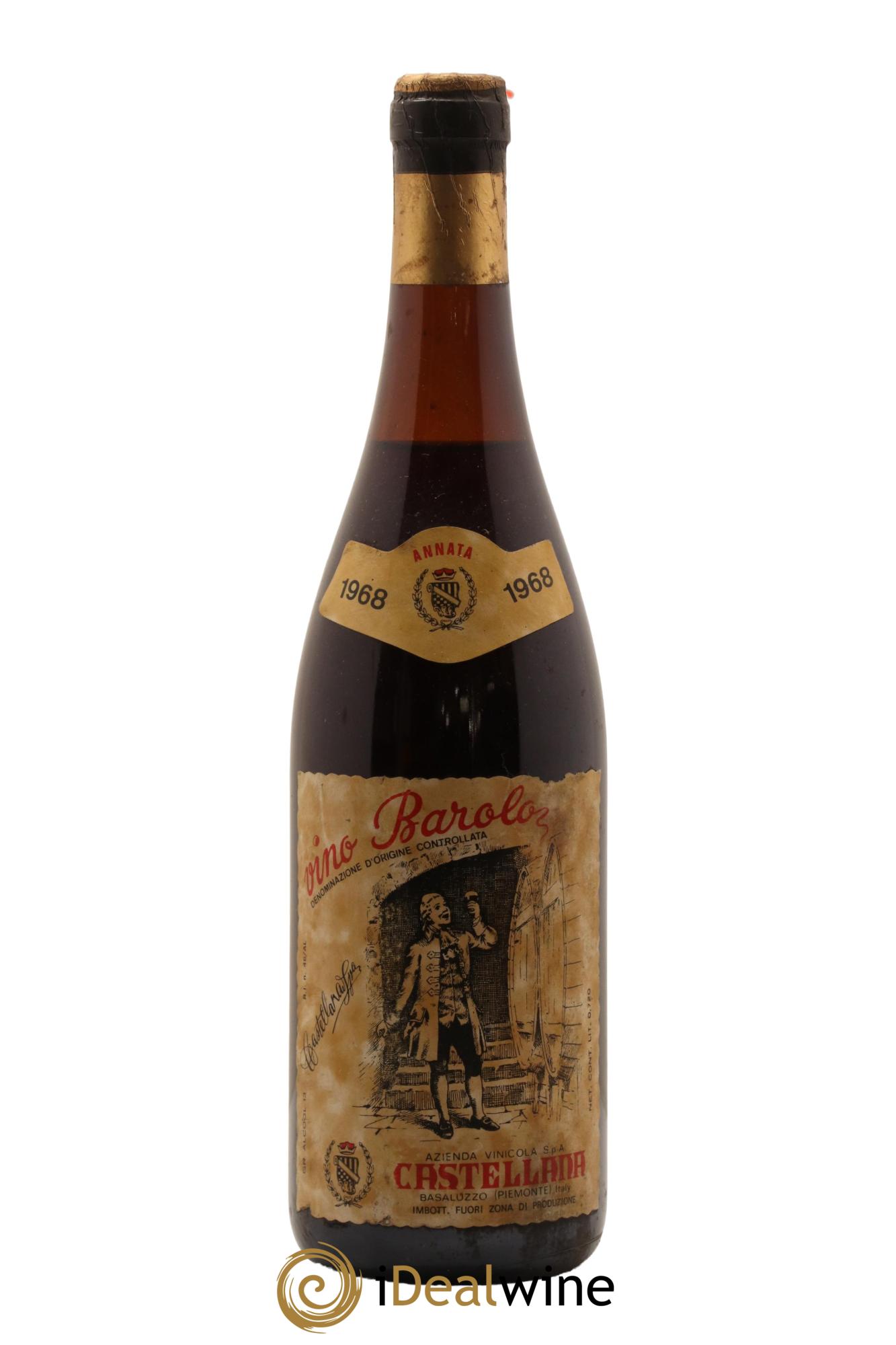 Barolo Castellana 1968 - Lot de 1 bouteille - 0