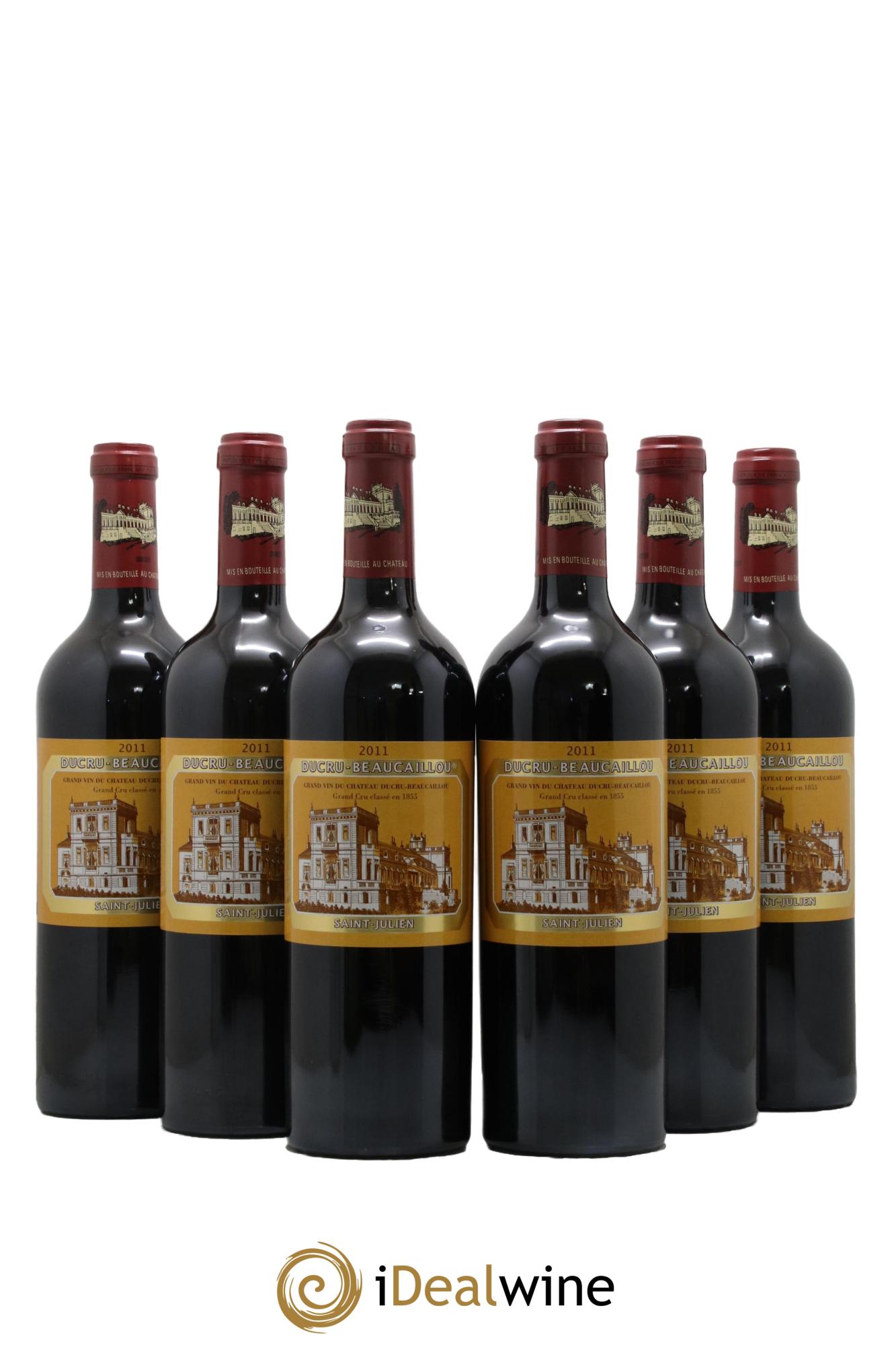 Château Ducru Beaucaillou 2ème Grand Cru Classé 2011 - Posten von 6 Flaschen - 0