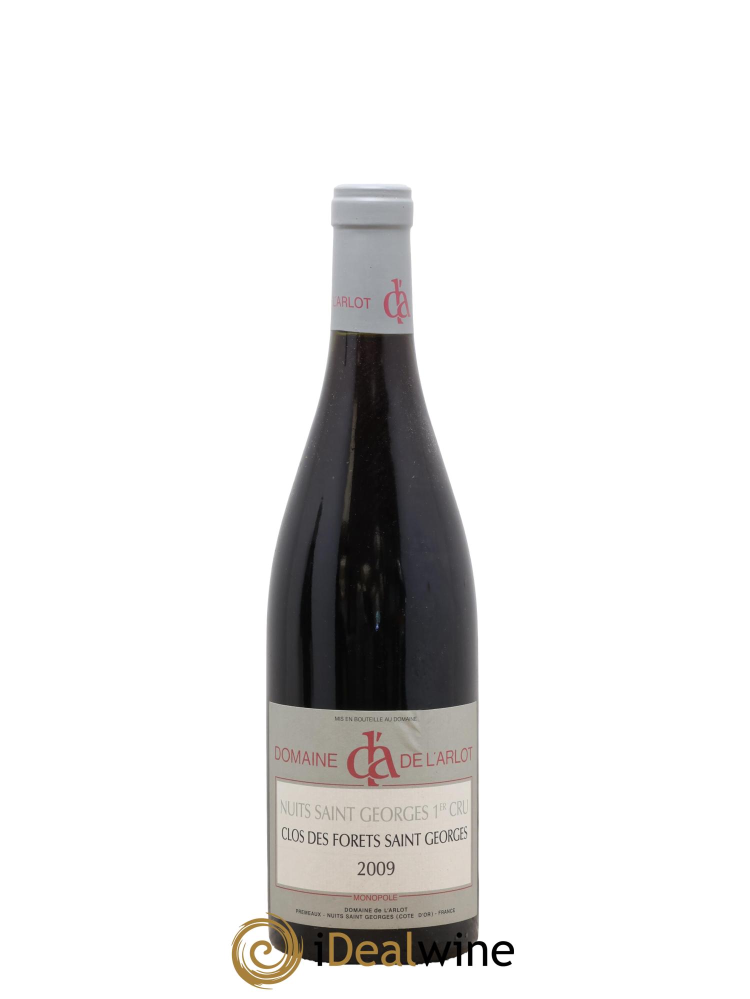 Nuits-Saint-Georges 1er Cru Clos des Forêts Saint-Georges Domaine de l'Arlot 2009 - Lot de 1 bouteille - 0