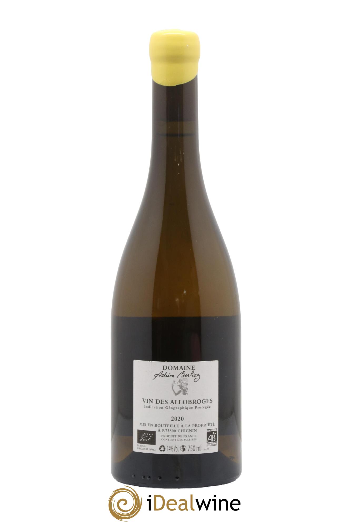 Vin des Allobroges Marcelle Adrien Berlioz 2020 - Lotto di 1 bottiglia - 1