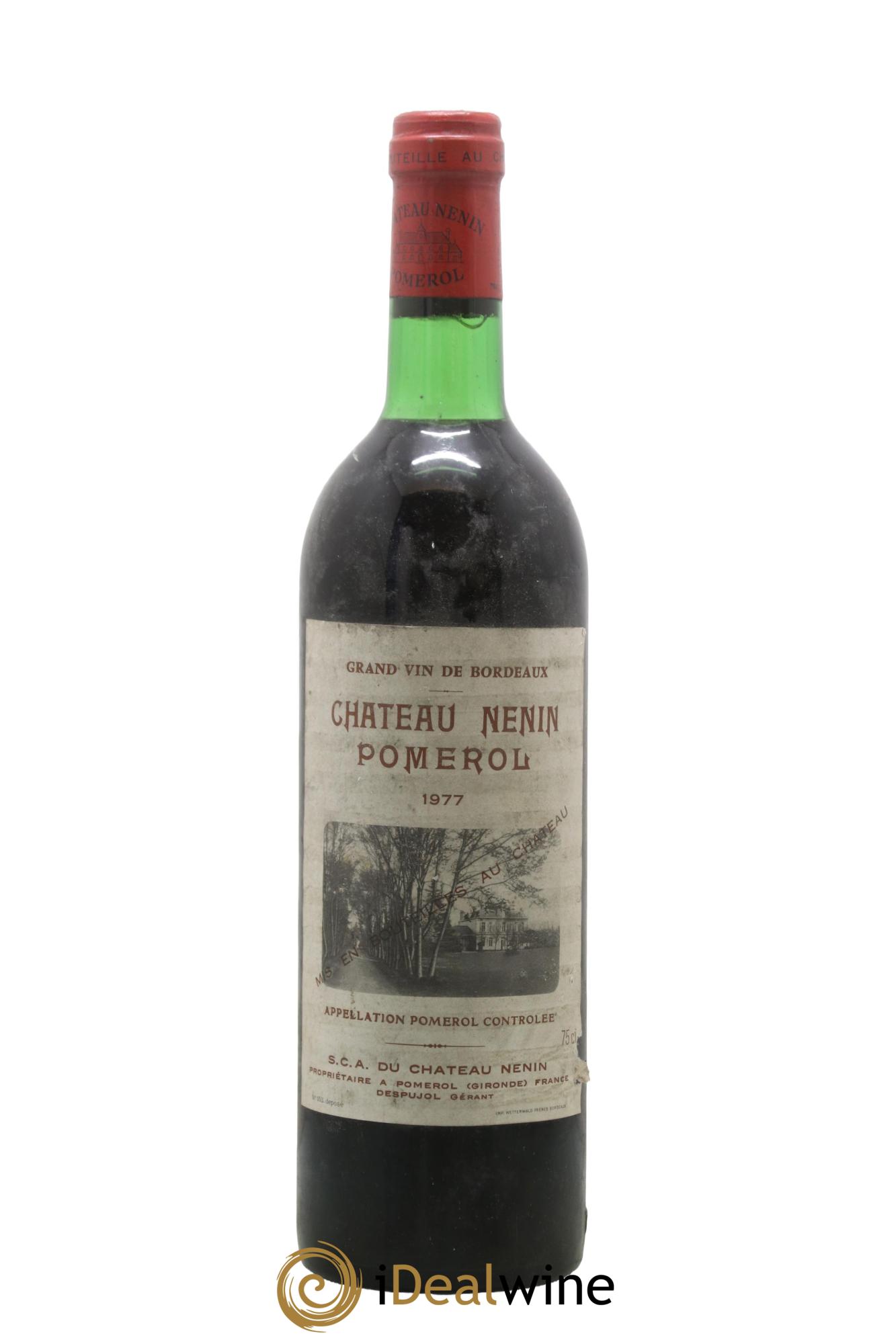 Château Nenin 1977 - Lot of 1 bottle - 0