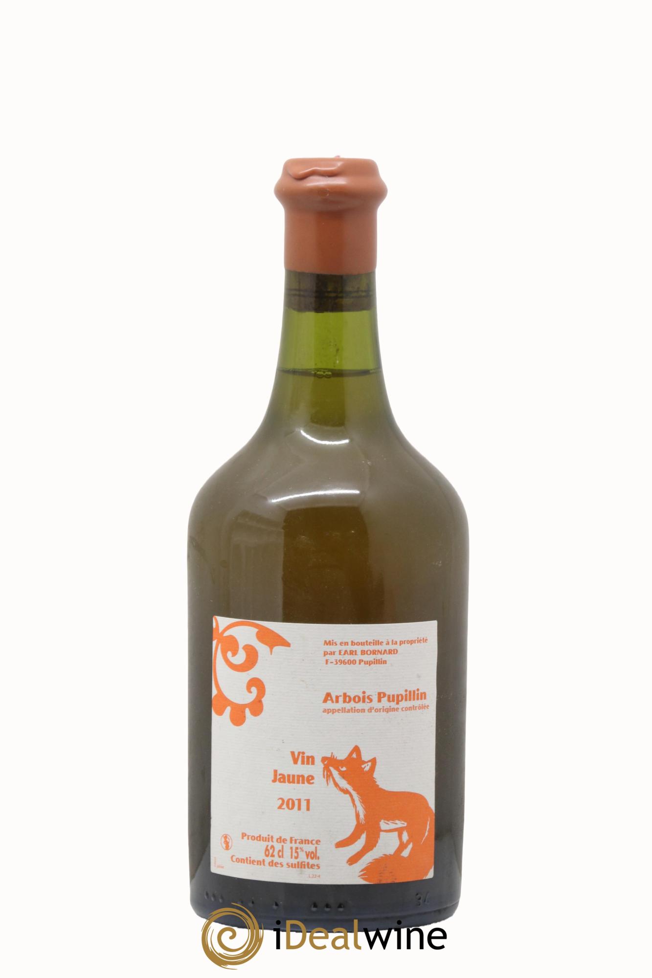 Arbois Pupillin Vin Jaune Bornard (dégustation au domaine incluse) 2011 - Lot de 1 clavelin - 0