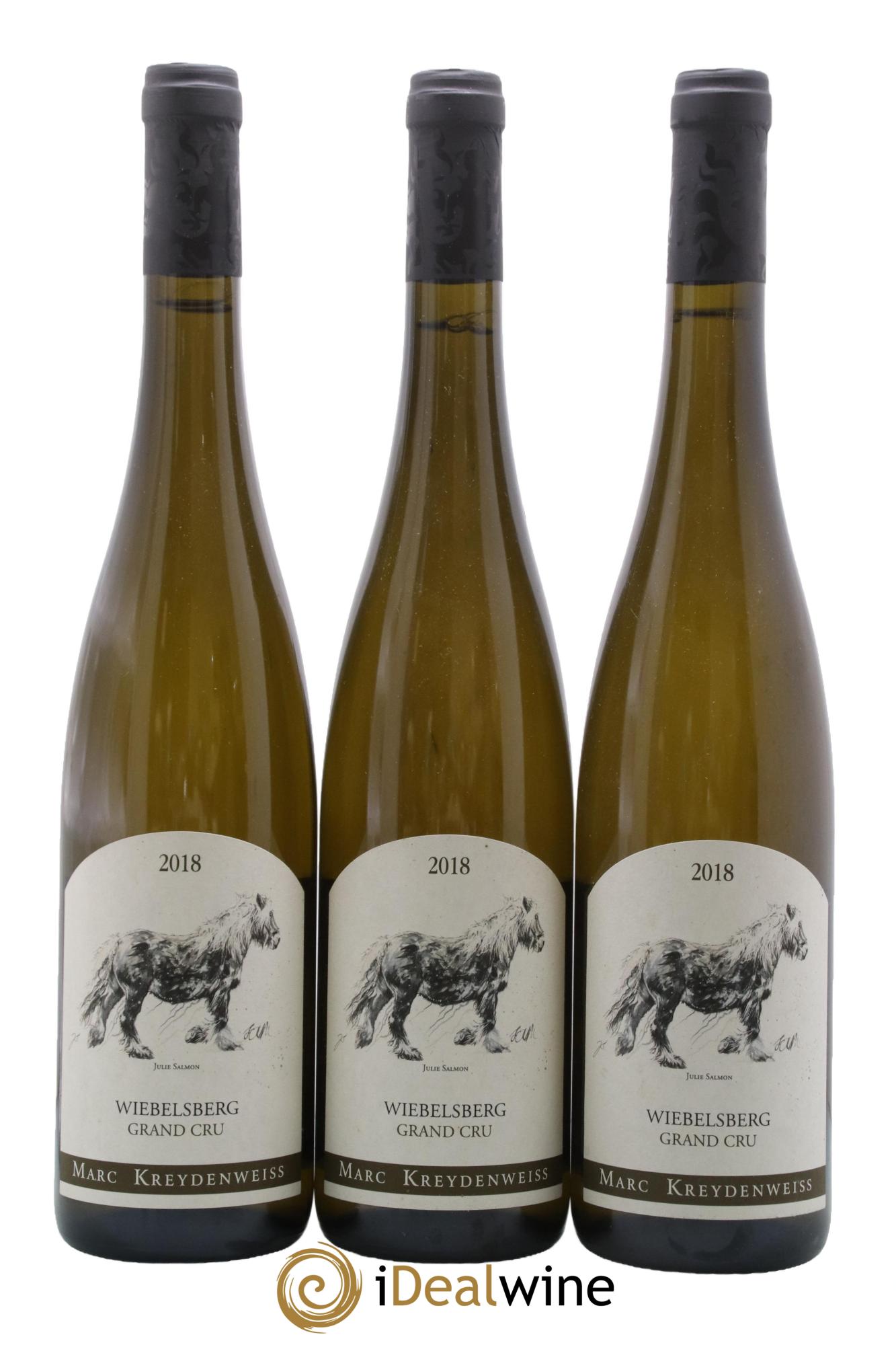 Alsace Riesling Grand Cru Wiebelsberg Marc Kreydenweiss 2018 - Lot de 3 bouteilles - 0