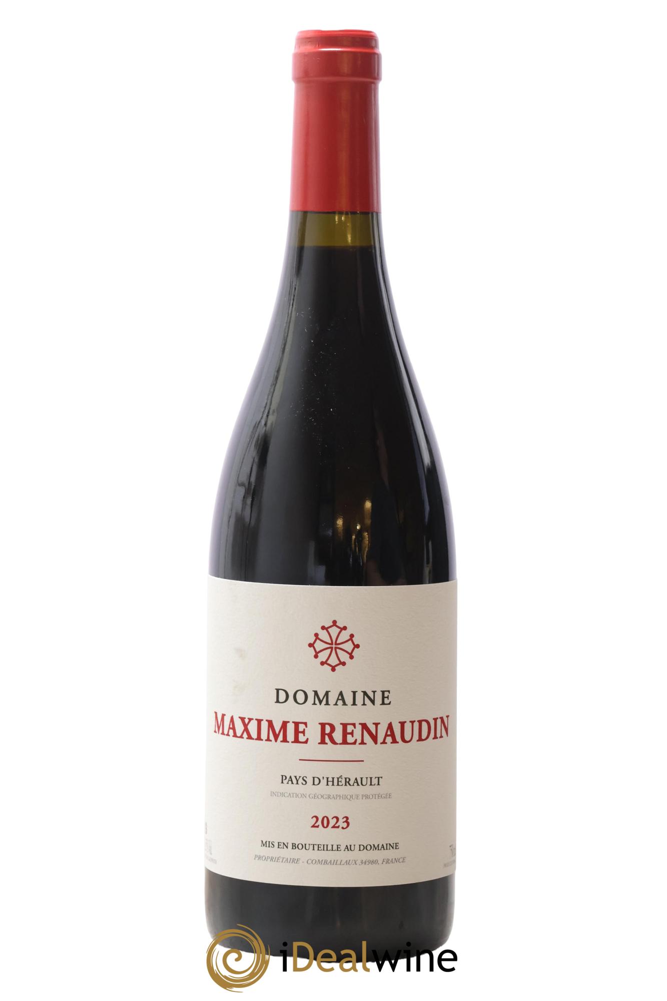 Pays d'Hérault Maxime Renaudin 2023 - Lot of 1 bottle - 0