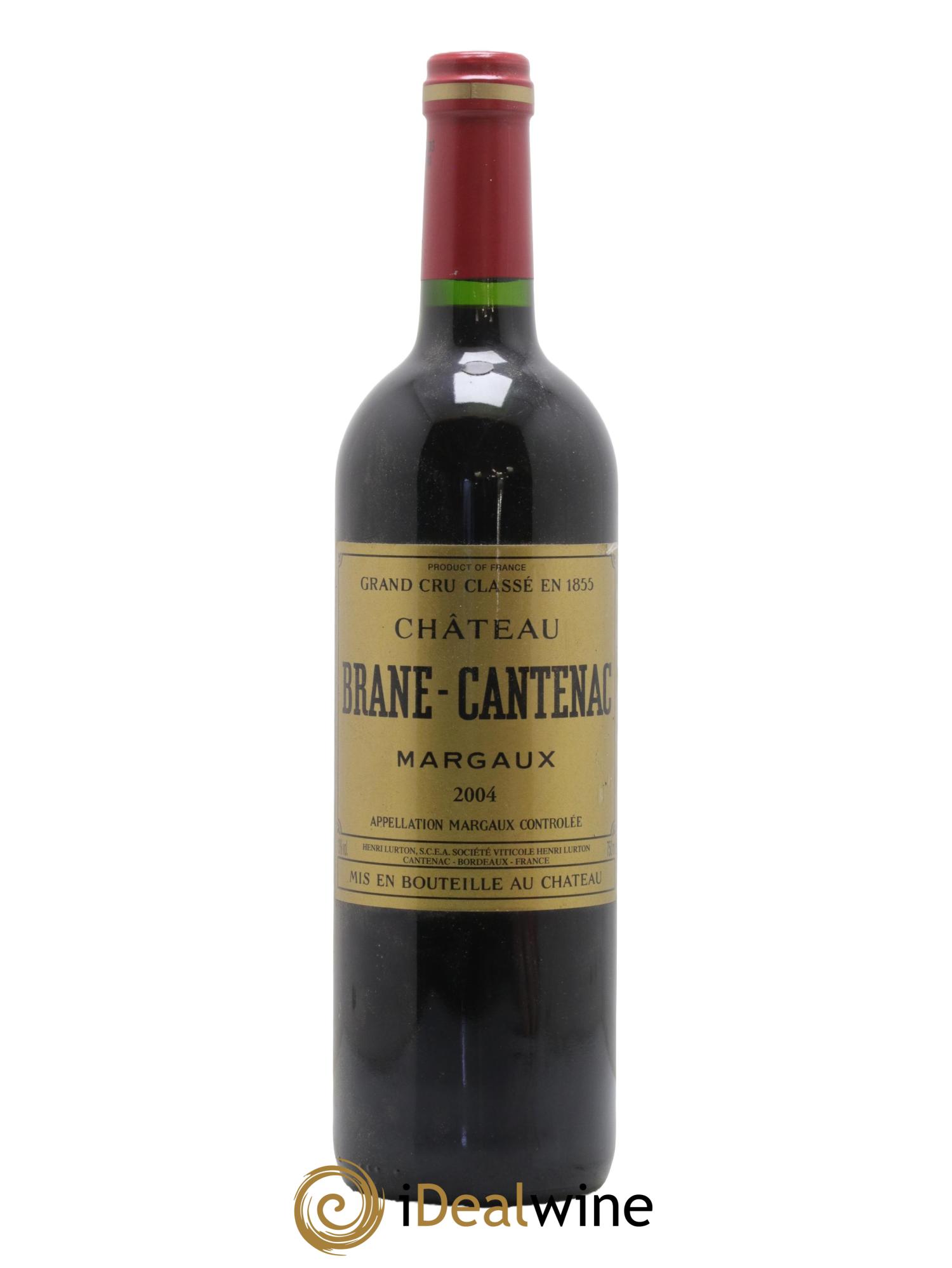 Château Brane Cantenac 2ème Grand Cru Classé 2004 - Posten von 1 Flasche - 0