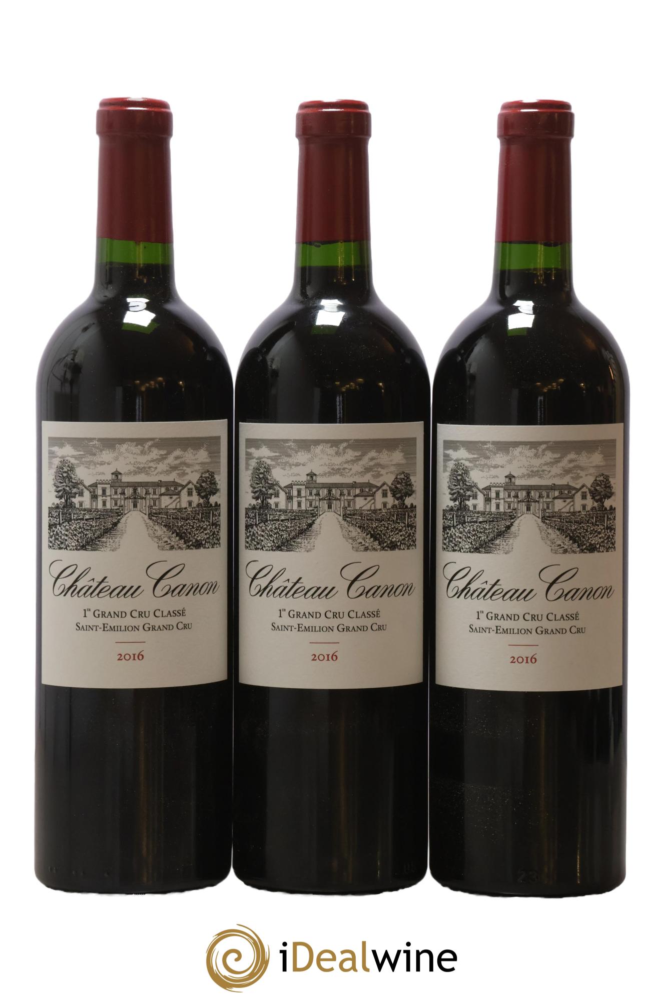 Château Canon 1er Grand Cru Classé B 2016 - Lot de 6 bouteilles - 2