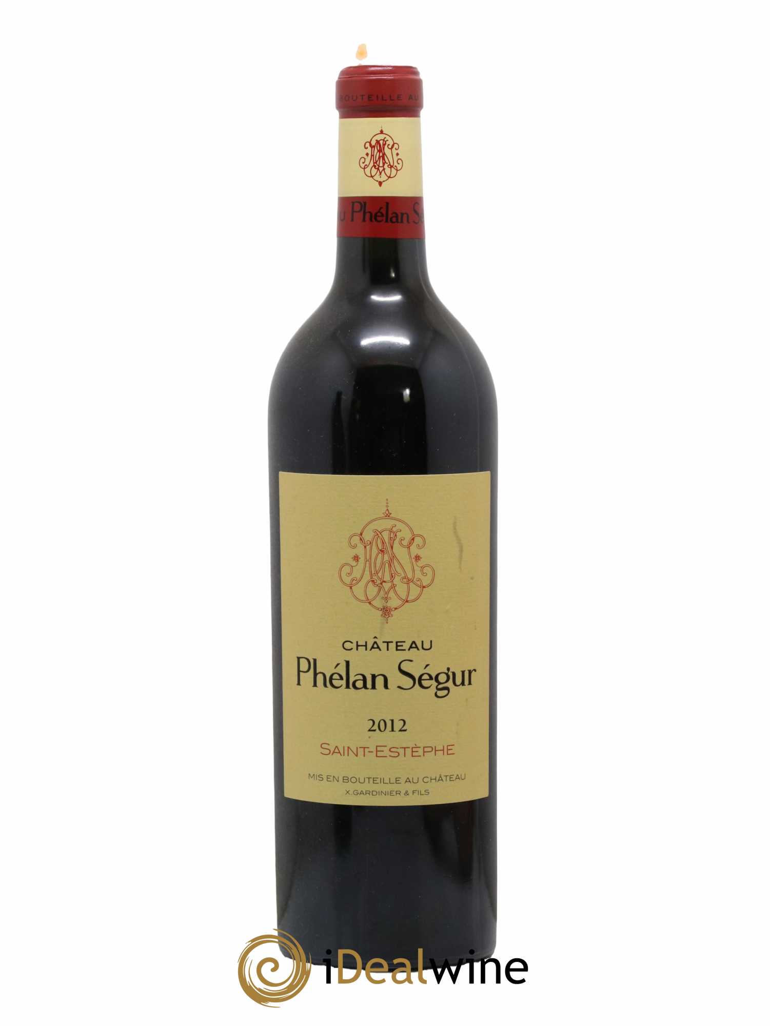 Château Phélan Ségur 2012 - Lotto di 1 bottiglia - 0