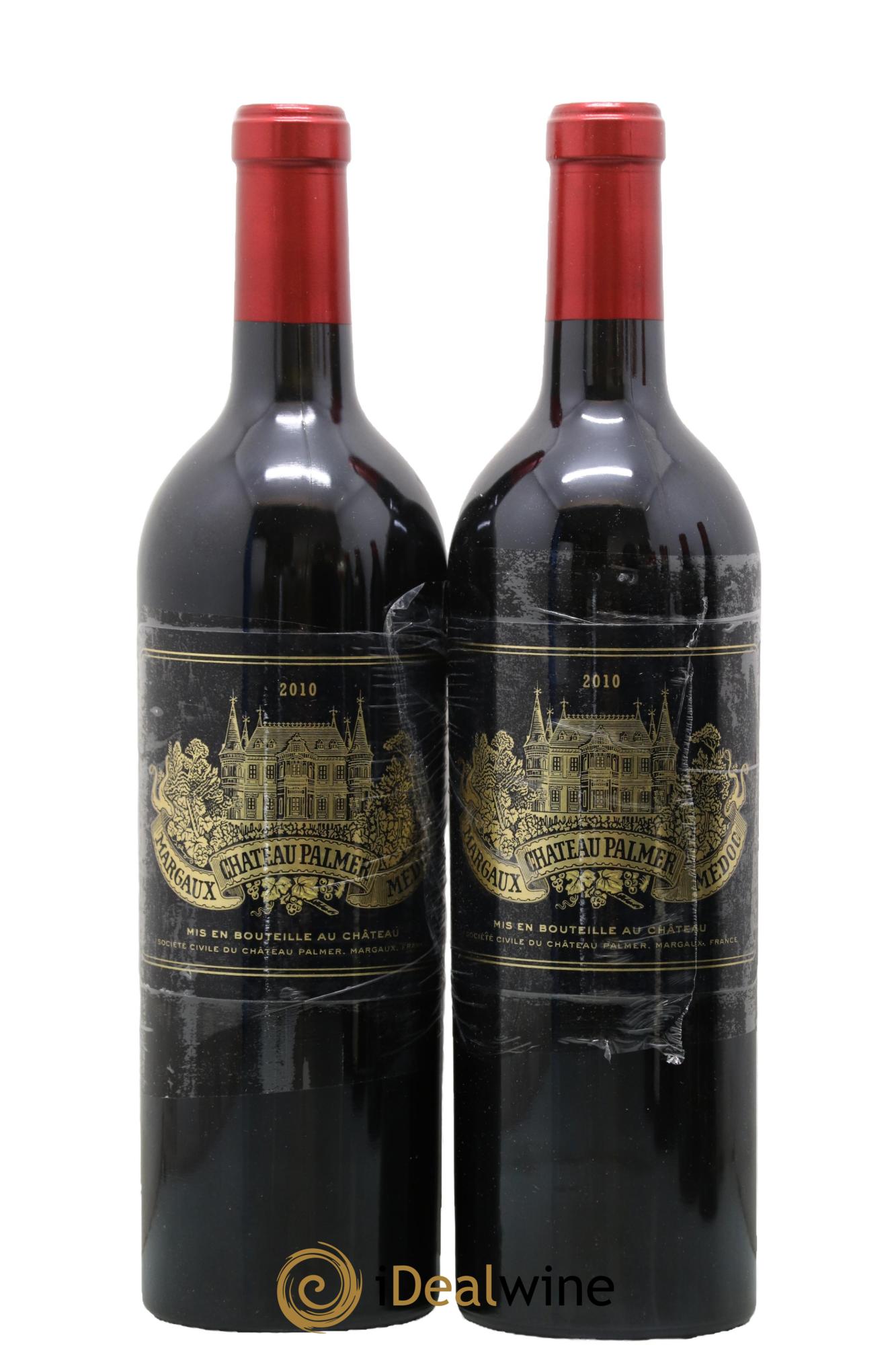 Château Palmer 3ème Grand Cru Classé 2010 - Lot de 2 bouteilles - 0