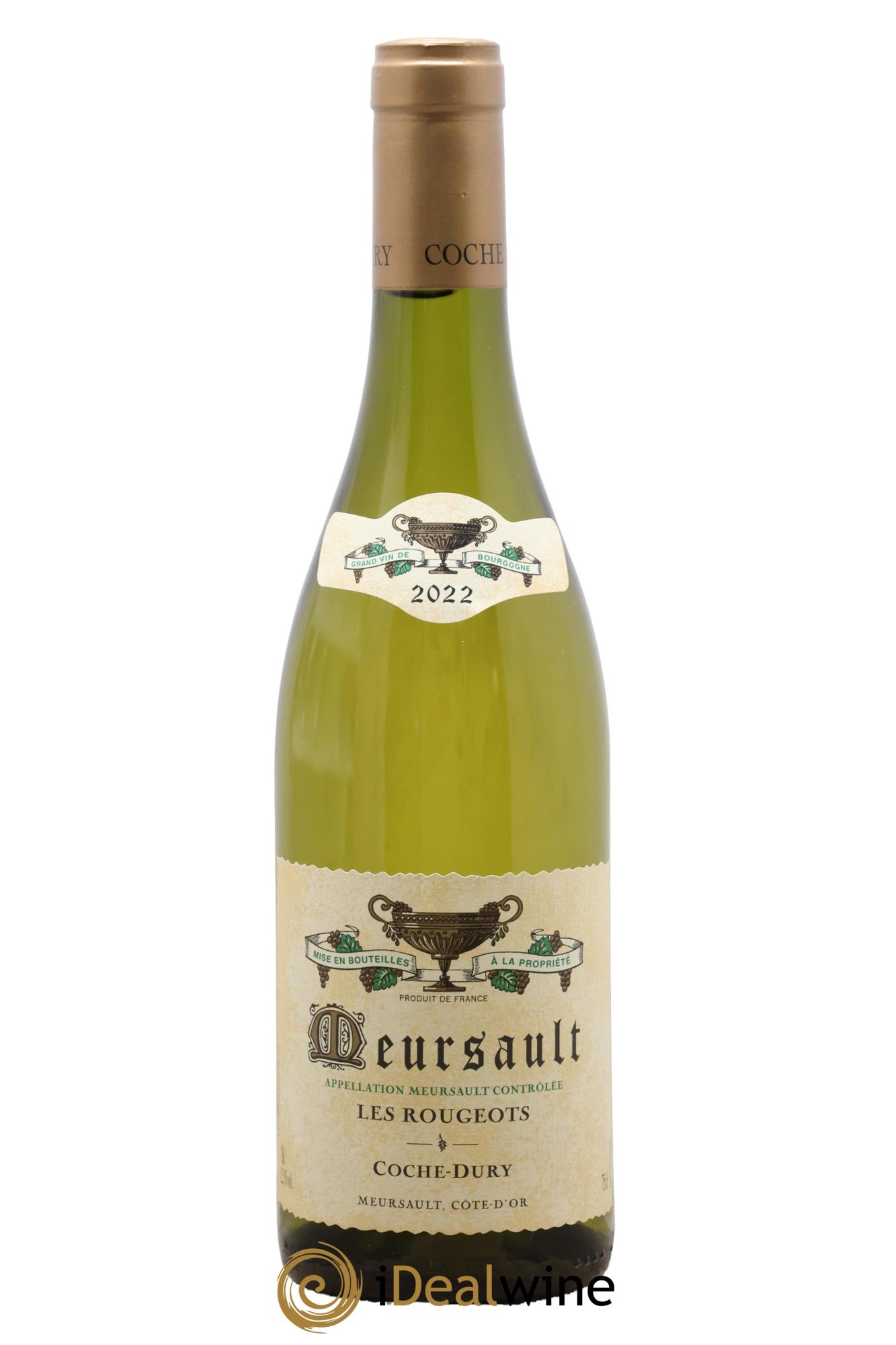 Meursault Les Rougeots Coche Dury (Domaine) 2022 - Lot de 1 bouteille - 0
