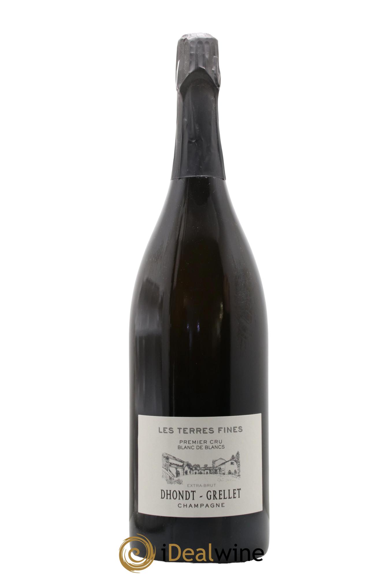 Les Terres Fines Blanc de Blancs Extra-Brut Dhondt Grellet  2019 - Lot de 1 double magnum - 0