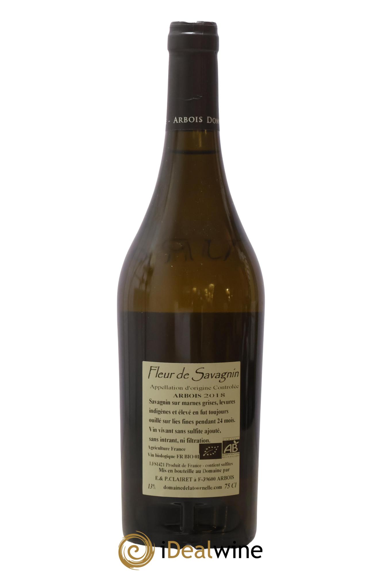 Arbois Fleur De Savagnin Domaine de la Tournelle 2018 - Lotto di 1 bottiglia - 1