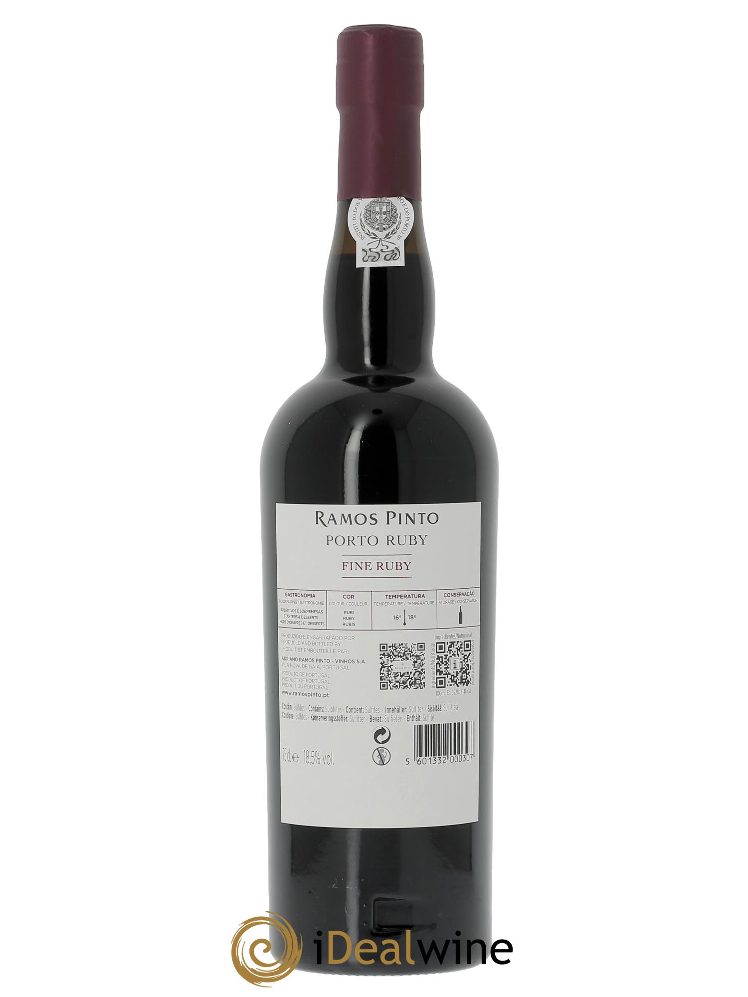 Porto Ruby Ramos Pinto  - Lot of 1 bottle - 2