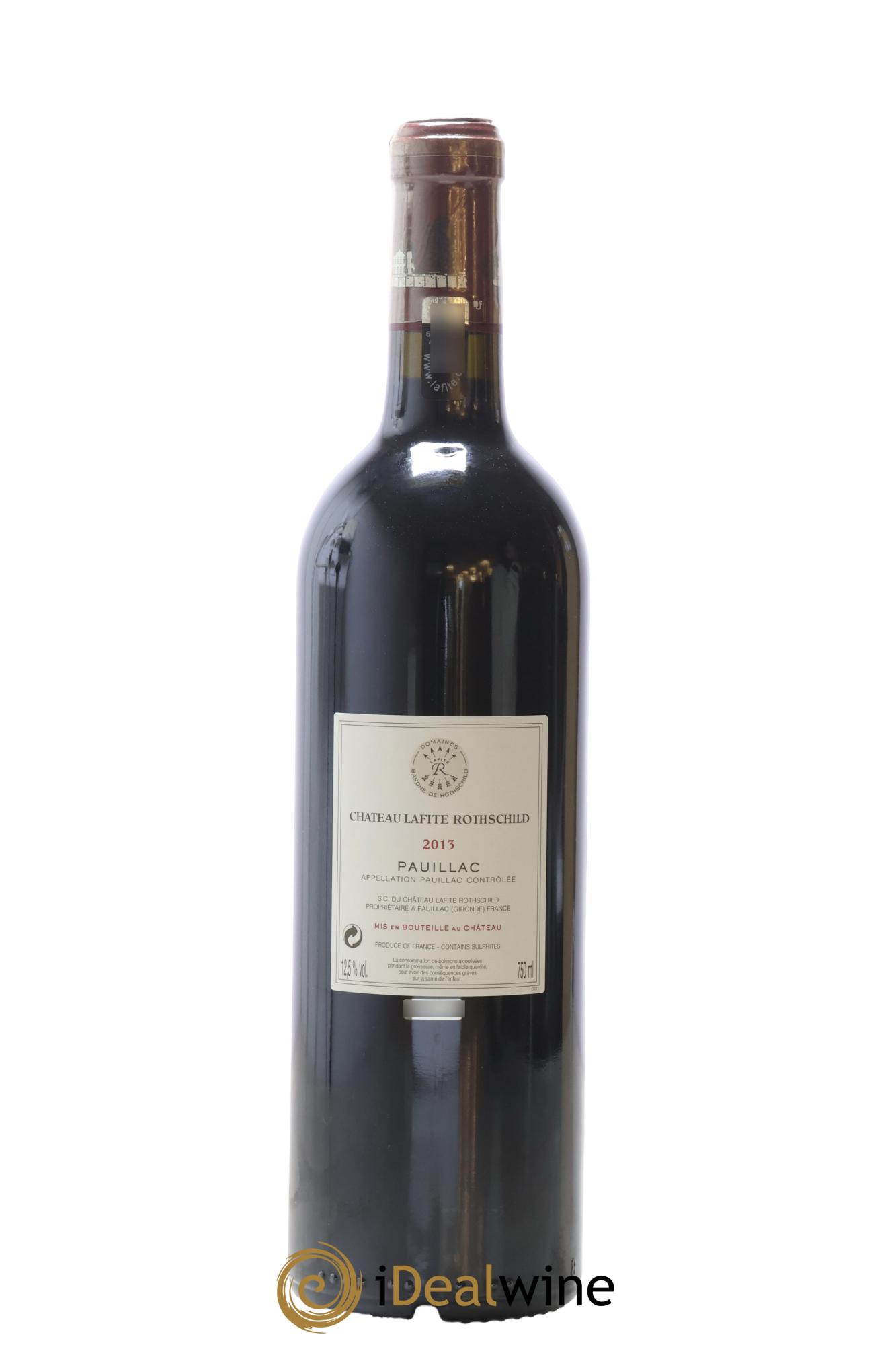 Château Lafite Rothschild 1er Grand Cru Classé 2013 - Lot of 1 bottle - 1