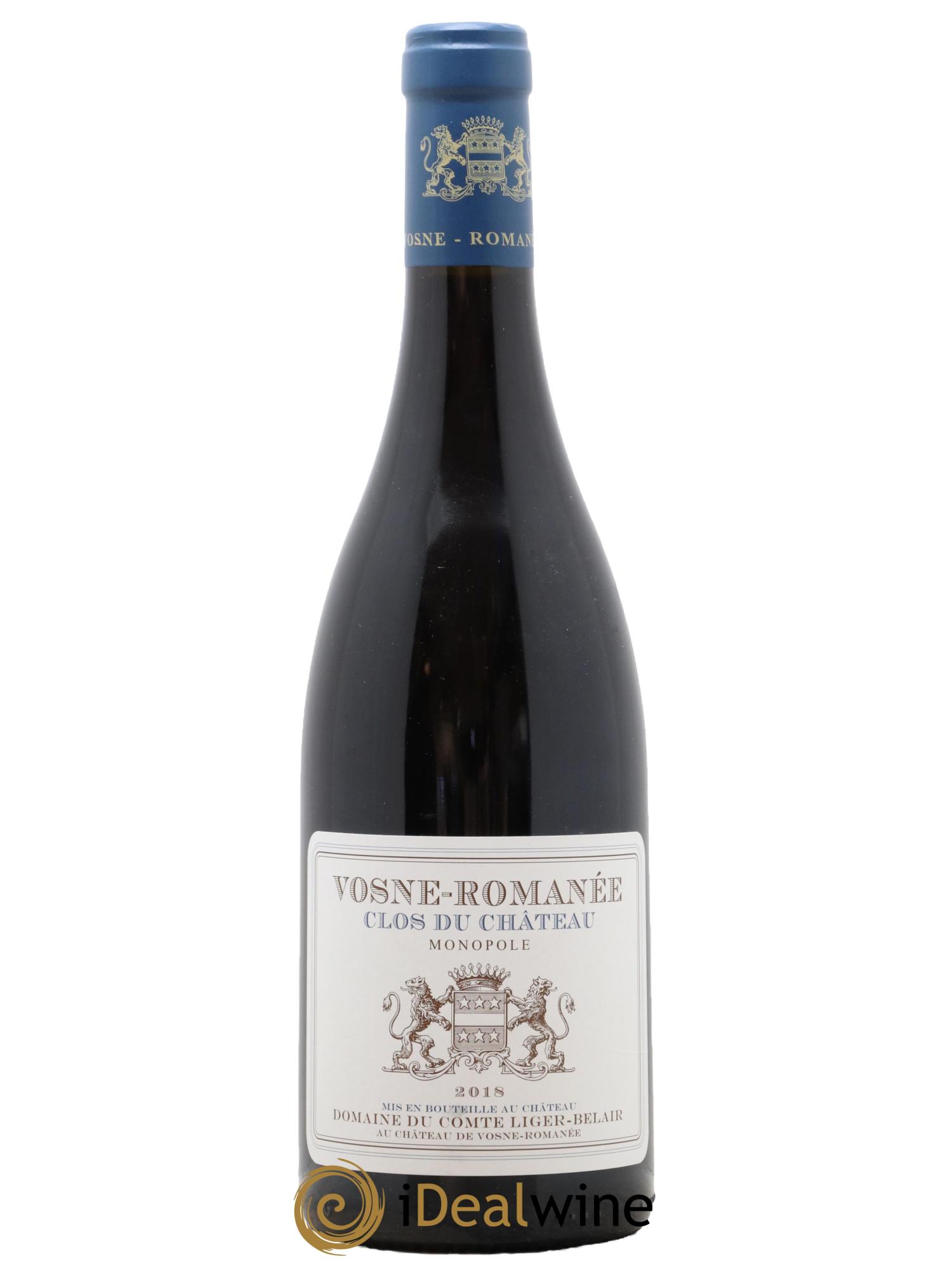 Vosne-Romanée Clos du Château Comte Liger-Belair (Domaine du) 2018 - Lot de 1 bouteille - 0
