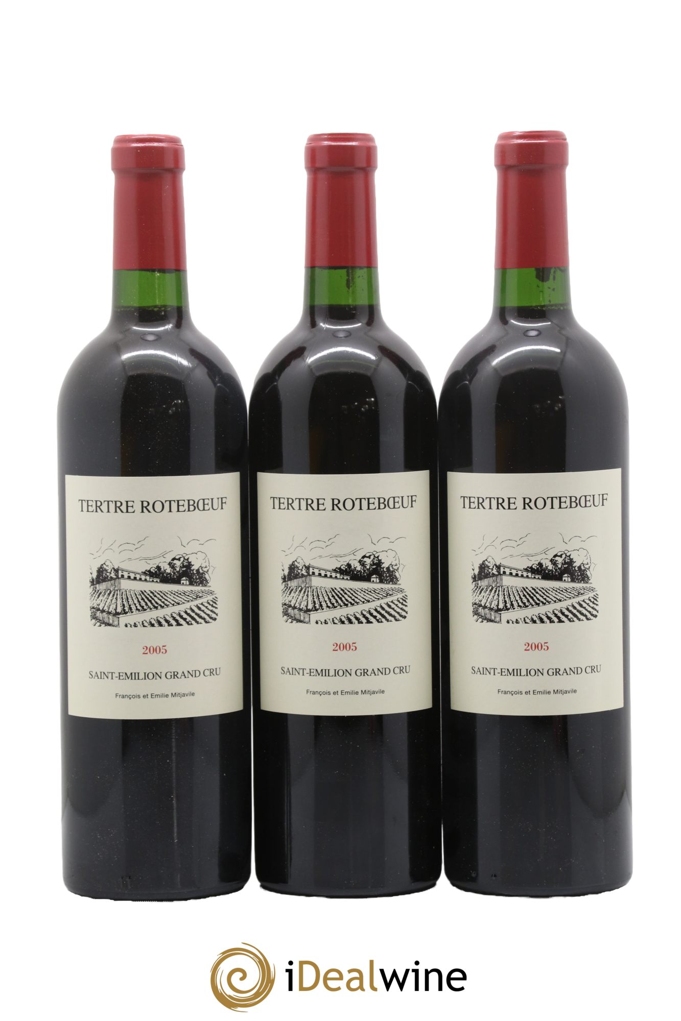 Château Tertre Roteboeuf 2005 - Lotto di 6 bottiglie - 3