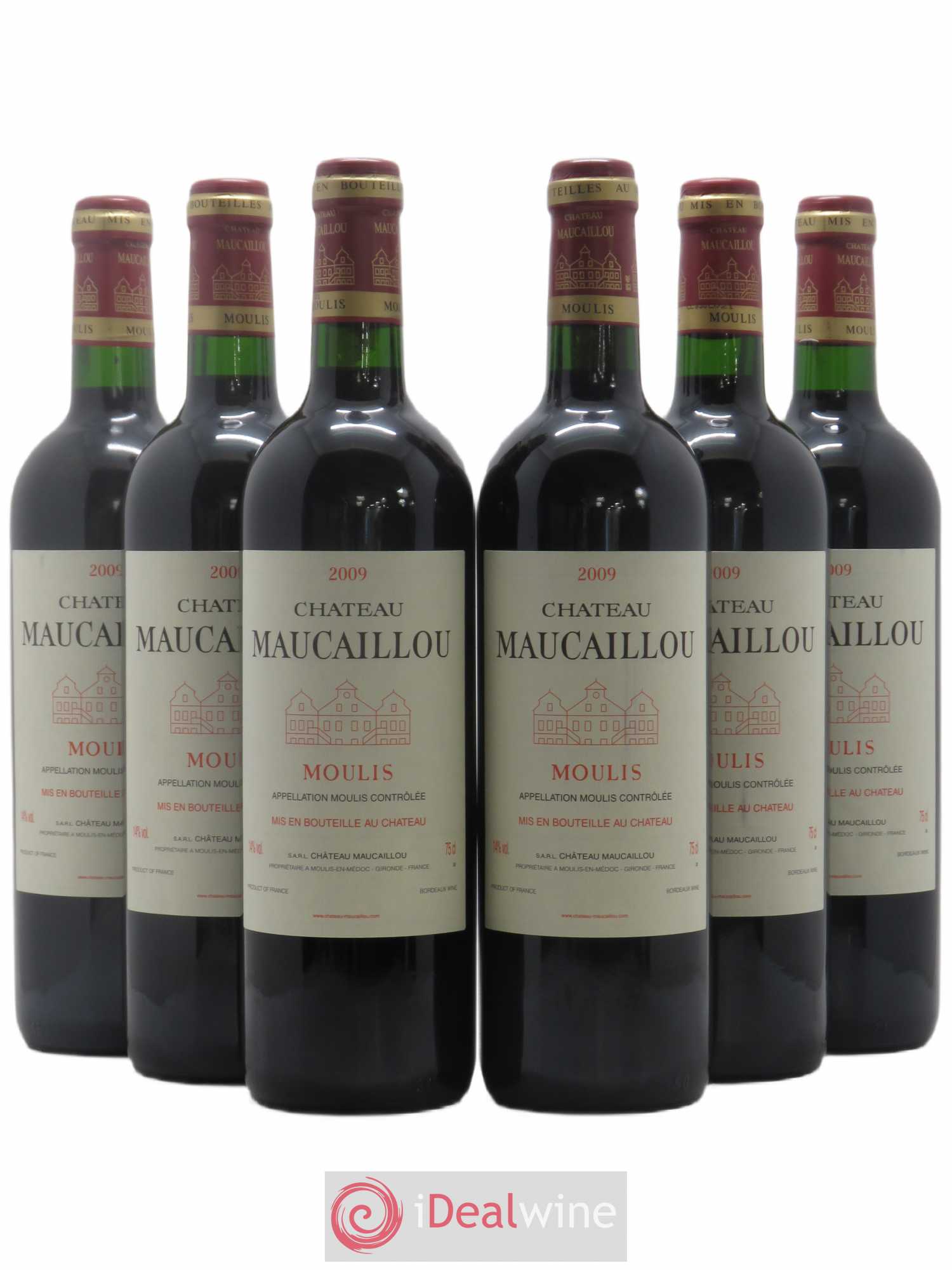 Château Maucaillou 2009 - Lot de 6 bouteilles - 0
