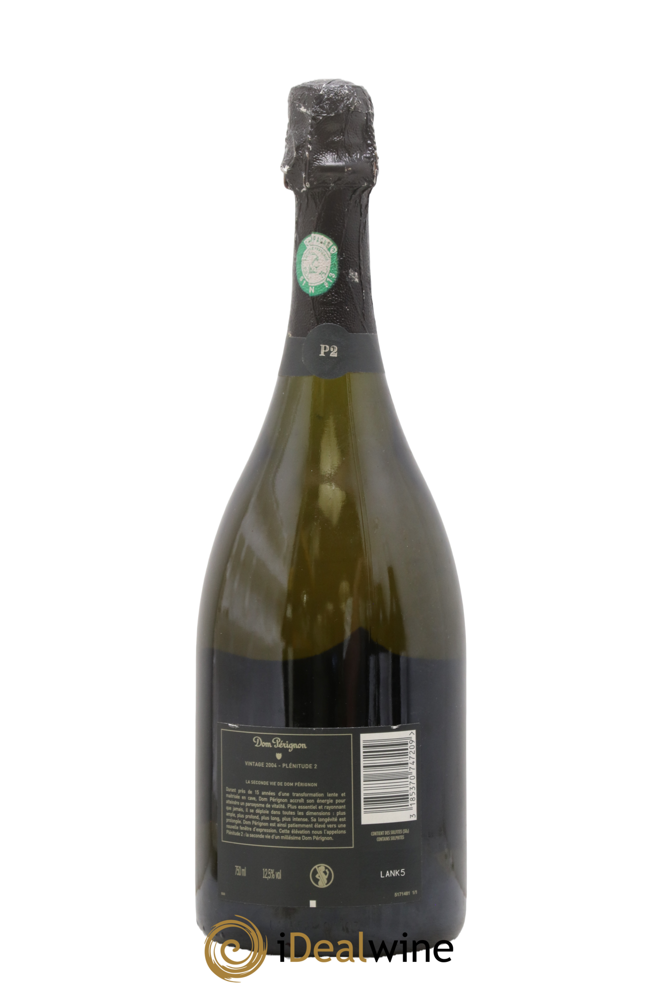 2eme Plénitude (P2) Dom Pérignon 2004 - Lot de 1 bouteille - 1