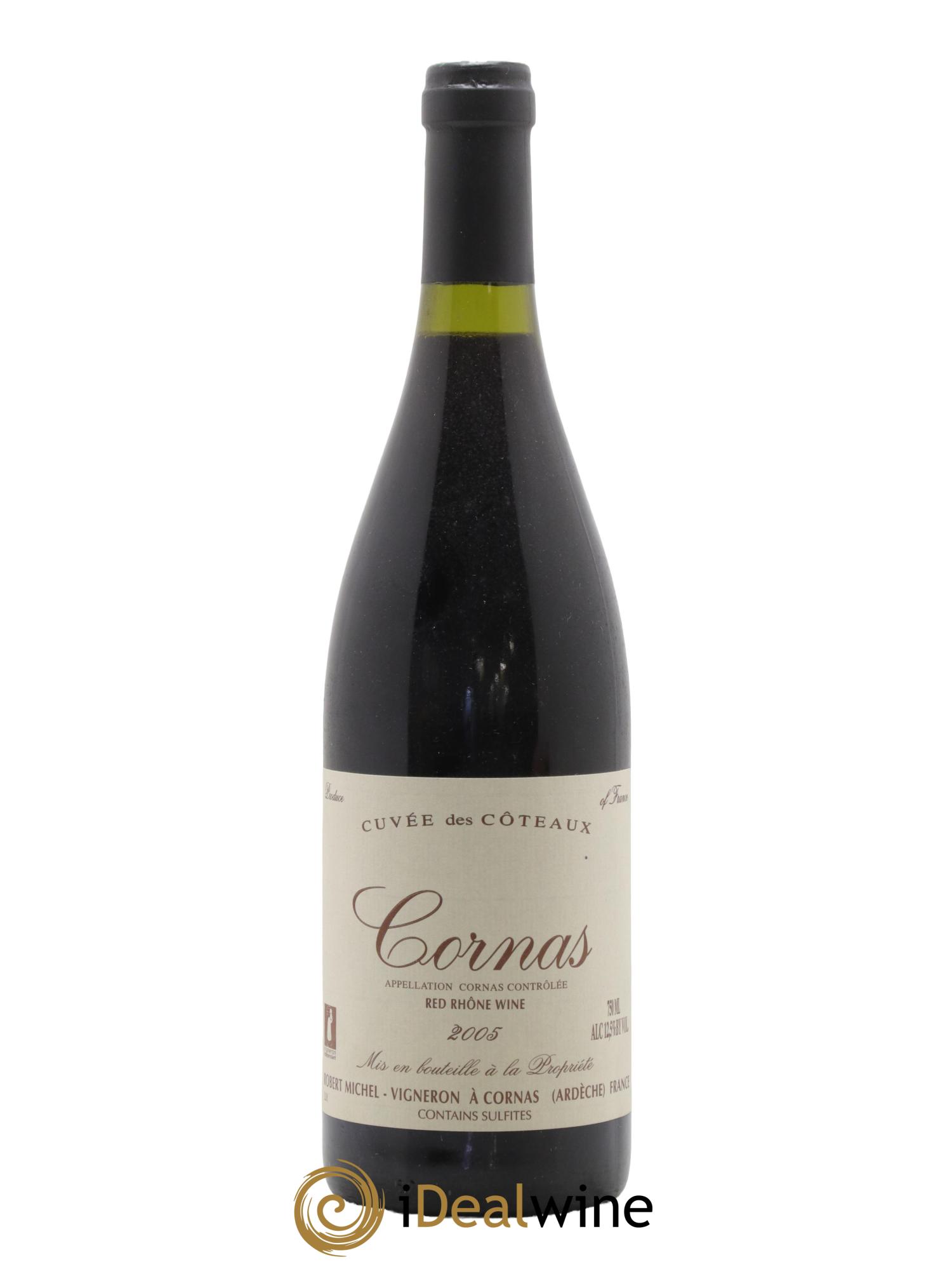 Cornas Cuvée des Coteaux Robert Michel 2005 - Lot de 1 bouteille - 0