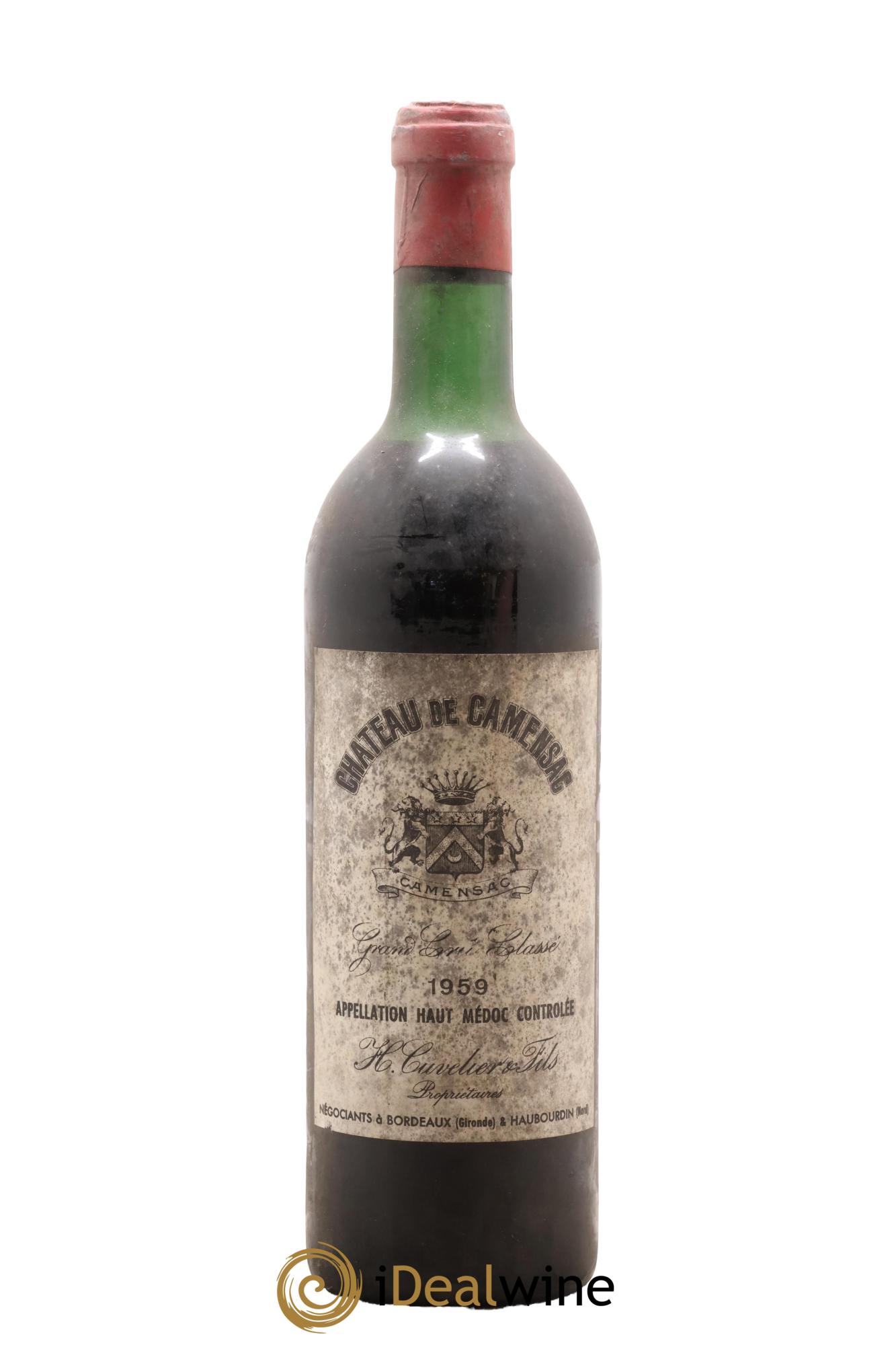 Château Camensac 5ème Grand Cru Classé 1959 - Posten von 1 Flasche - 0