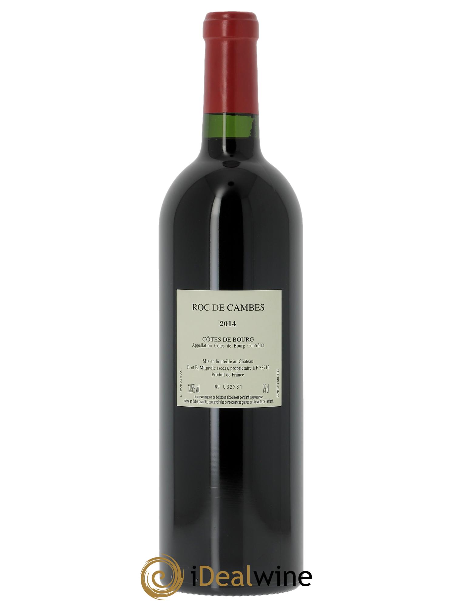 Roc de Cambes (CBO à partir de 6 bts) 2014 - Lot de 1 bouteille - 1