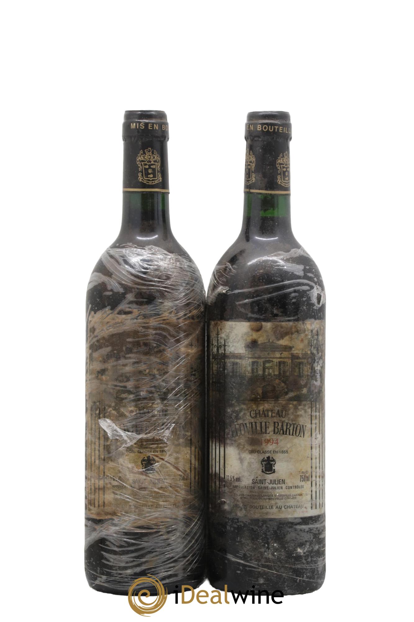 Château Léoville Barton 2ème Grand Cru Classé 1994 - Lot de 2 bouteilles - 0