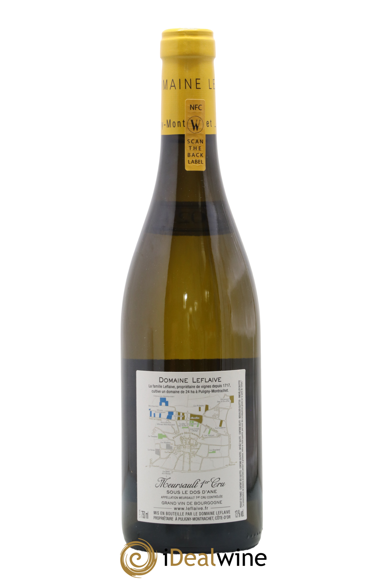 Meursault 1er Cru Sous le Dos d'Ane Leflaive (Domaine) 2021 - Lot de 1 bouteille - 1