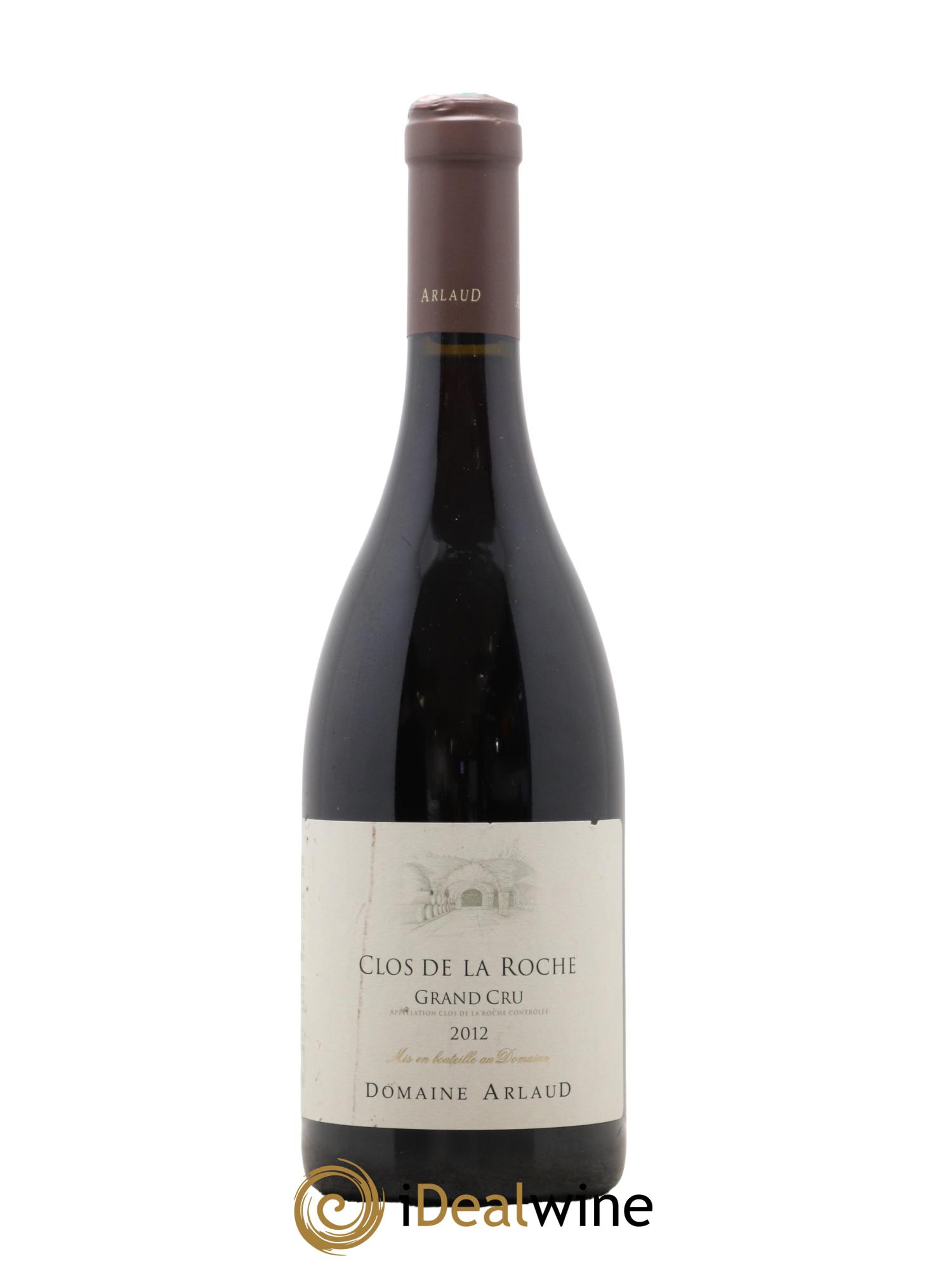 Clos de la Roche Grand Cru Arlaud 2012 - Posten von 1 Flasche - 0