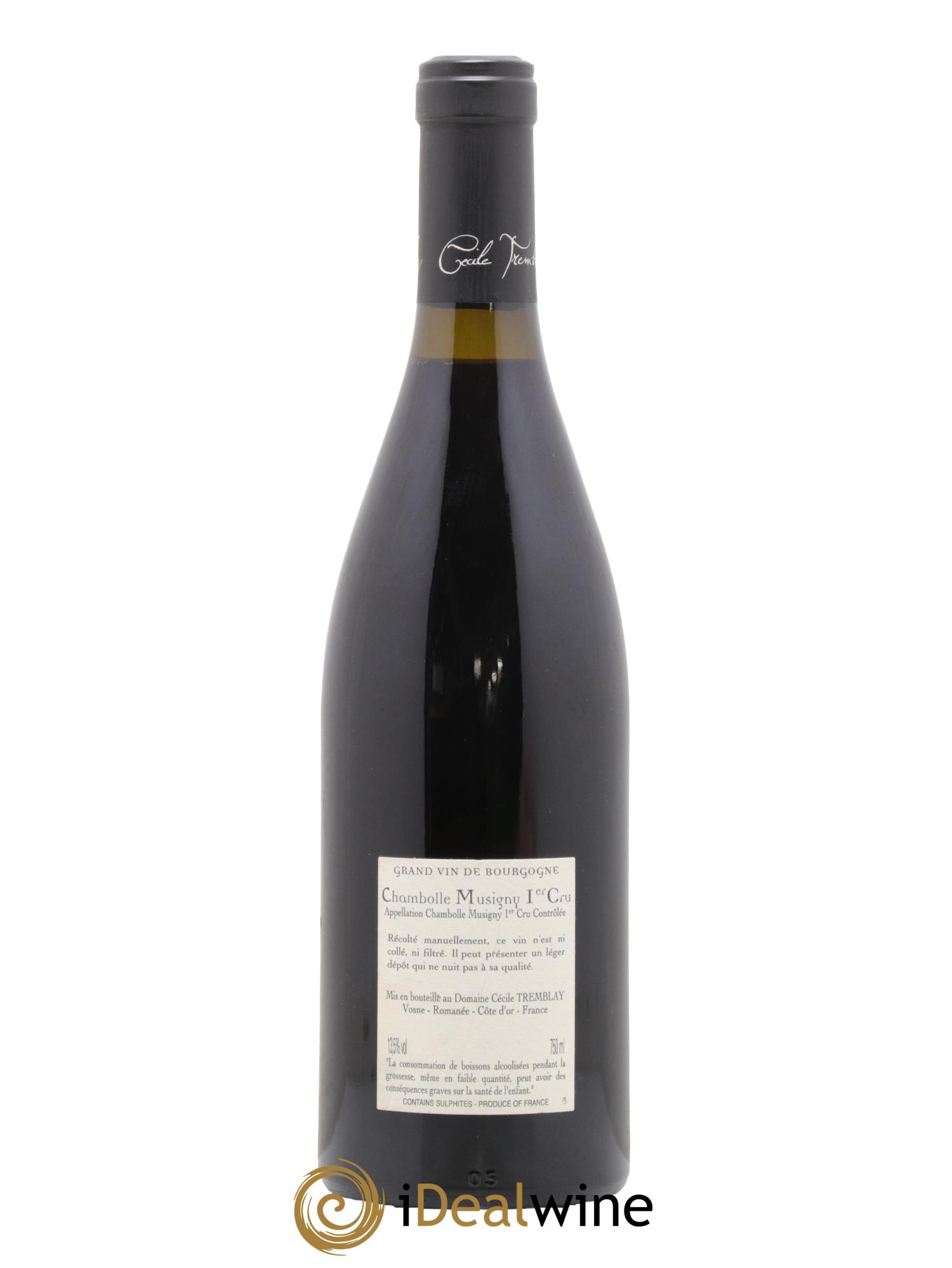 Chambolle-Musigny 1er Cru Les Feusselottes Cécile Tremblay 2017 - Lotto di 1 bottiglia - 1