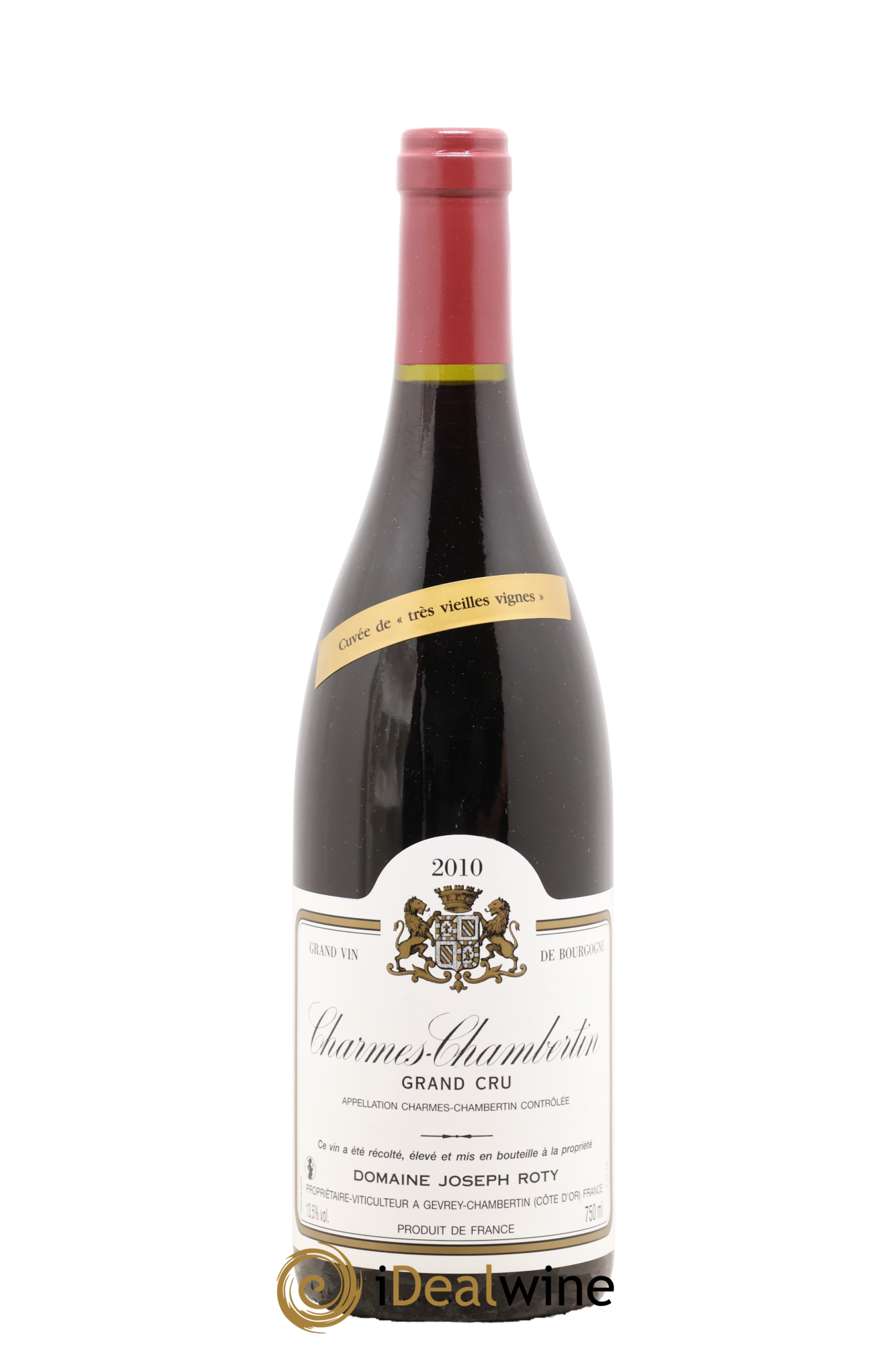 Charmes-Chambertin Grand Cru Très vieilles vignes Joseph Roty (Domaine) 2010 - Lotto di 1 bottiglia - 0