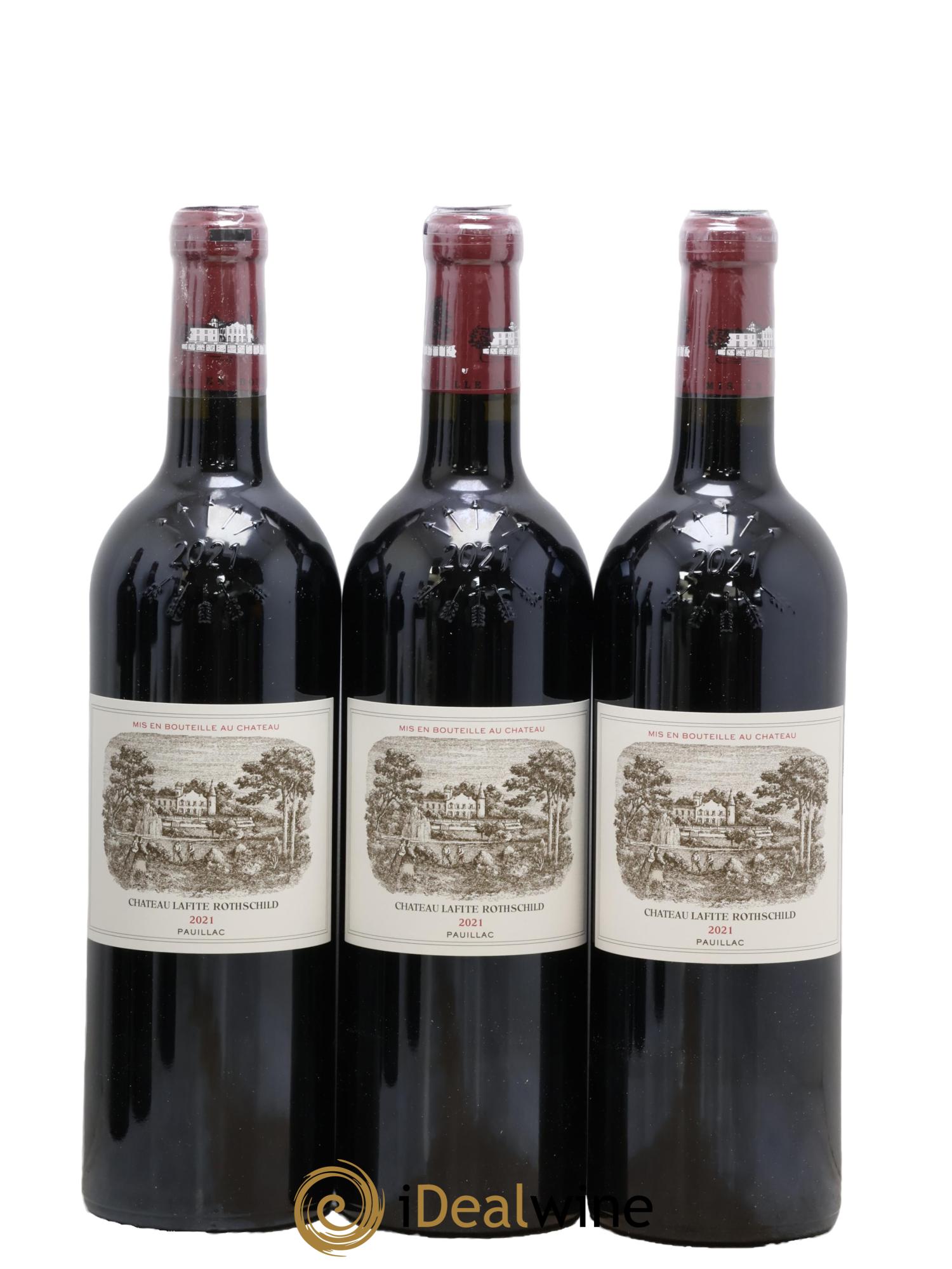 Château Lafite Rothschild 1er Grand Cru Classé 2021 - Lot de 6 bouteilles - 1