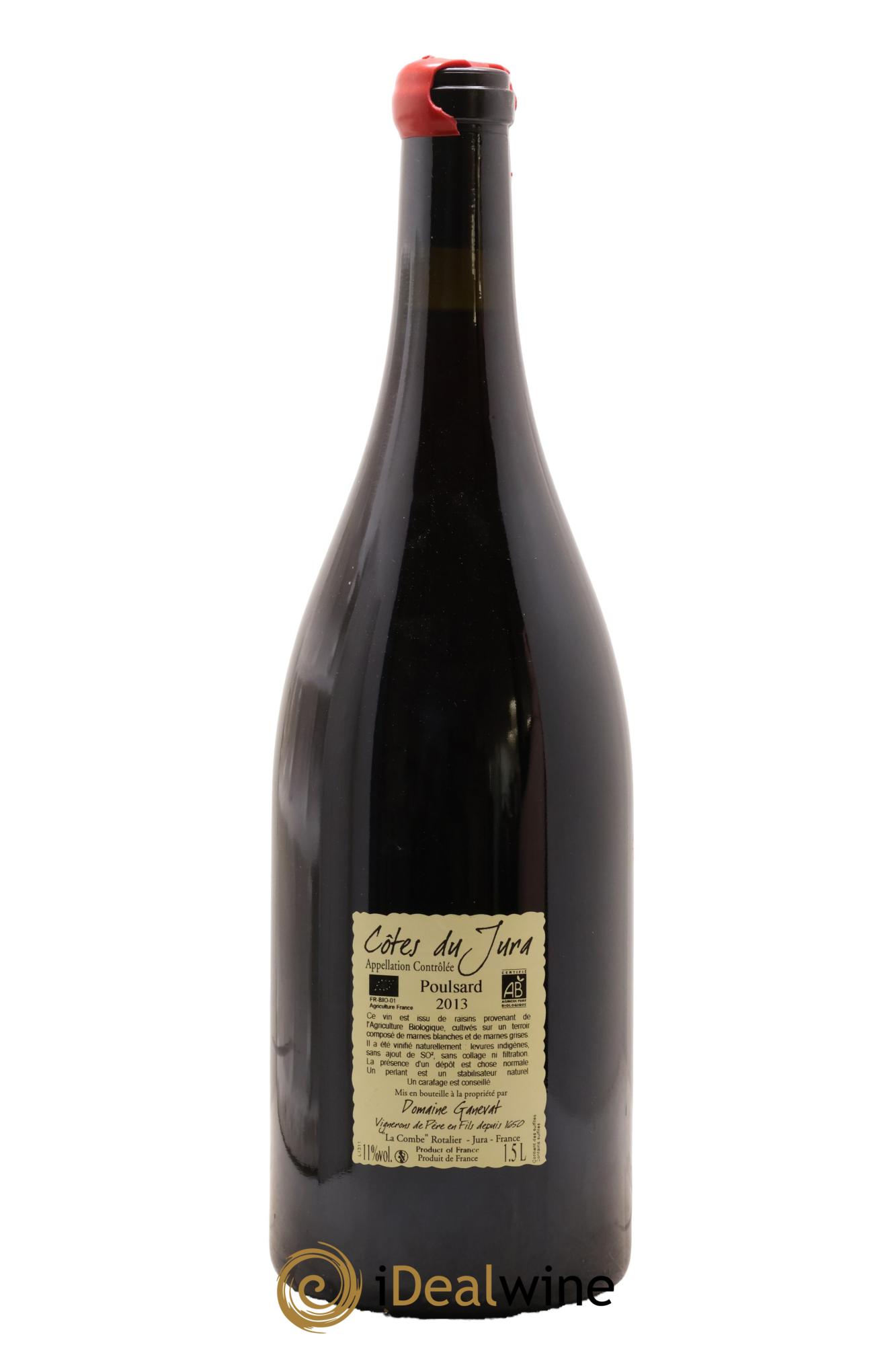 Côtes du Jura Cuvée de l'Enfant Terrible Jean-François Ganevat (Domaine) 2013 - Lot de 1 magnum - 1