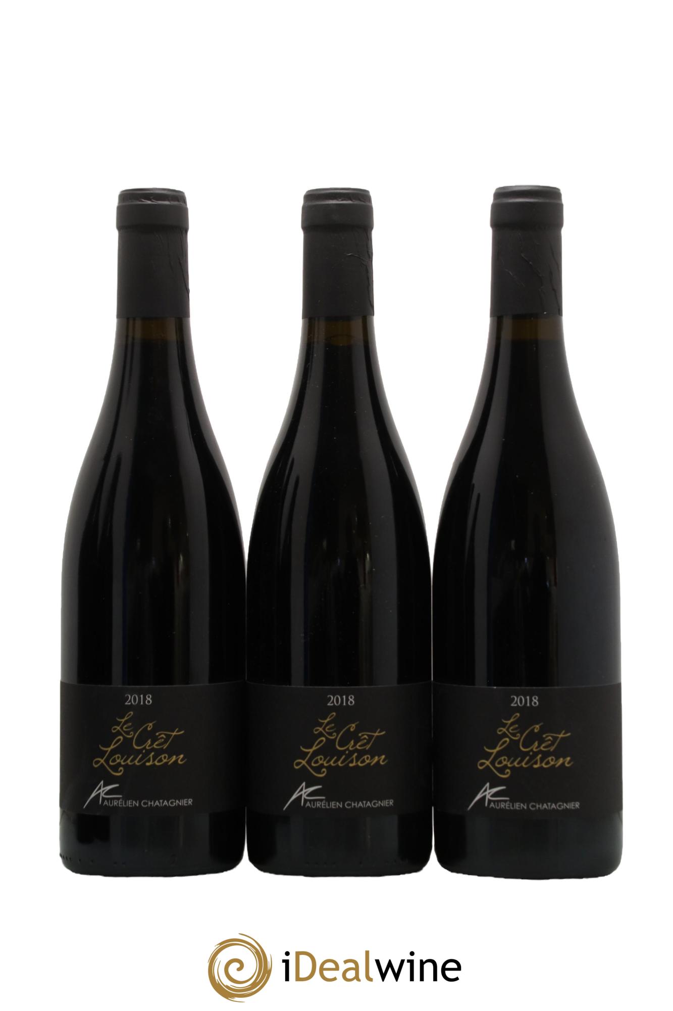 Collines Rhodaniennes Crêt Louison Aurélien Chatagnier 2018 - Lot de 3 bouteilles - 0