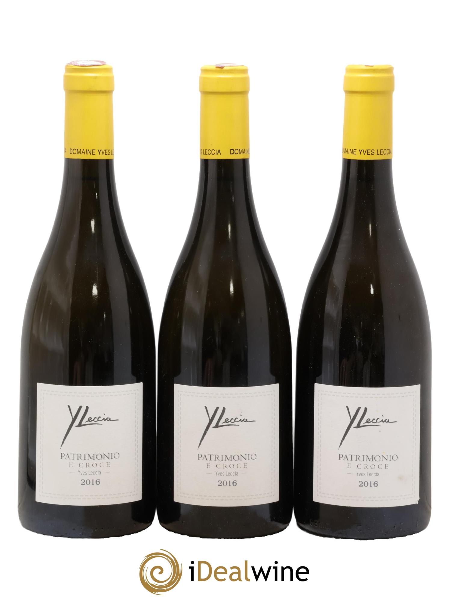 Patrimonio E. Croce Yves Leccia (Domaine) 2016 - Lot de 3 bouteilles - 0