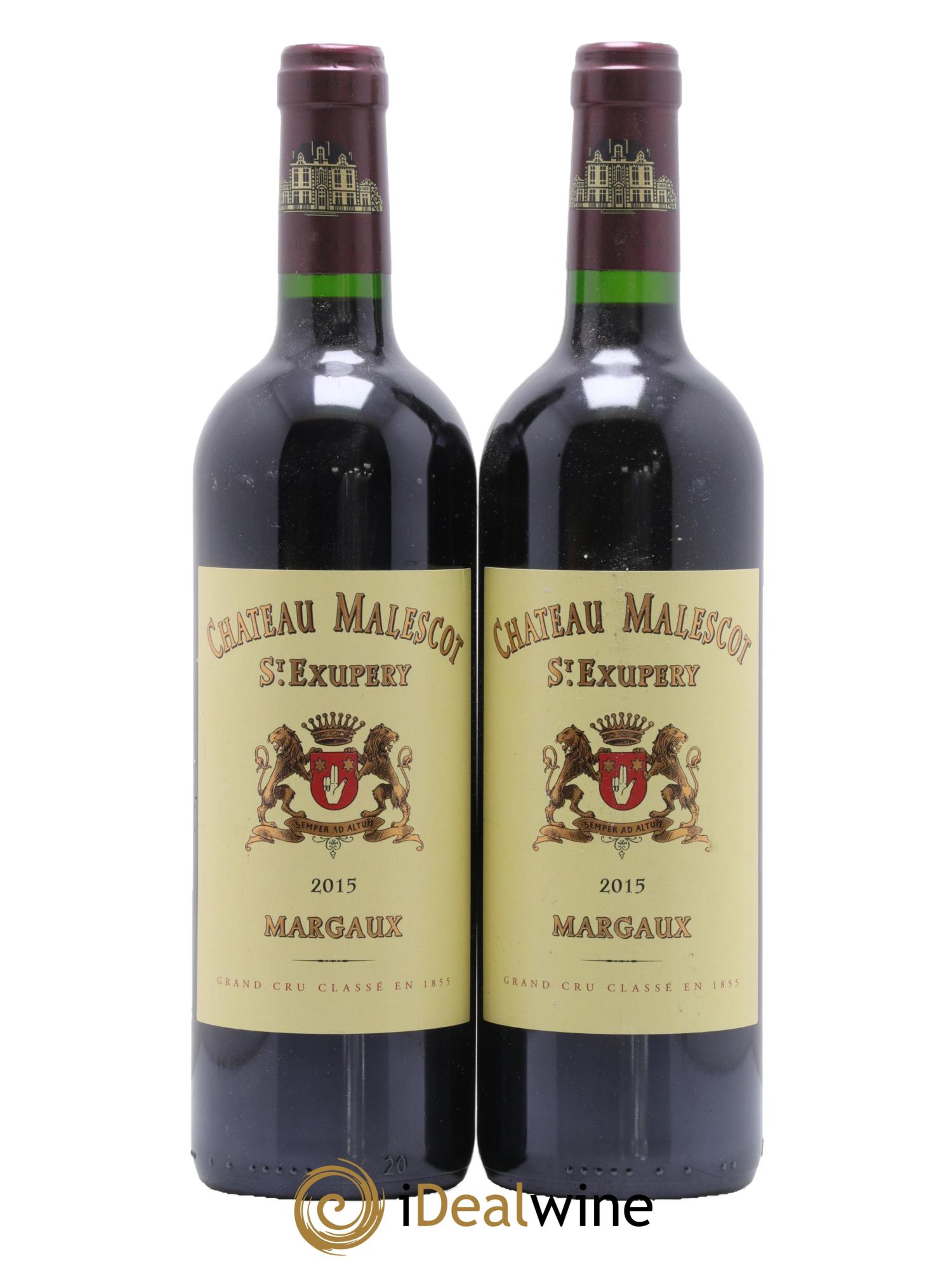 Château Malescot Saint-Exupéry 3ème Grand Cru Classé 2015 - Lot de 2 bouteilles - 0