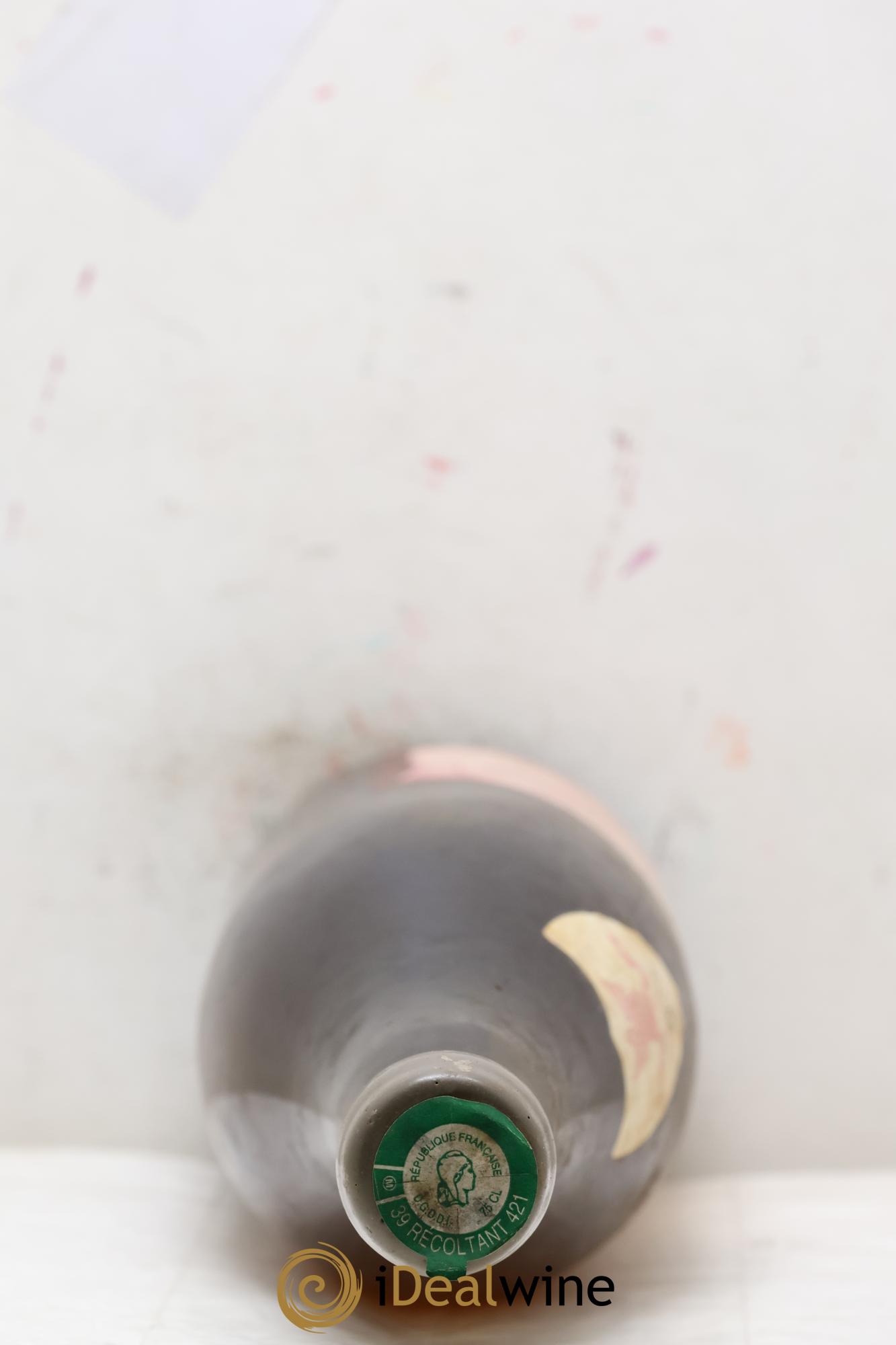 Arbois Pupillin Chardonnay de macération (cire grise) Overnoy-Houillon (Domaine) 2009 - Lot de 1 bouteille - 1