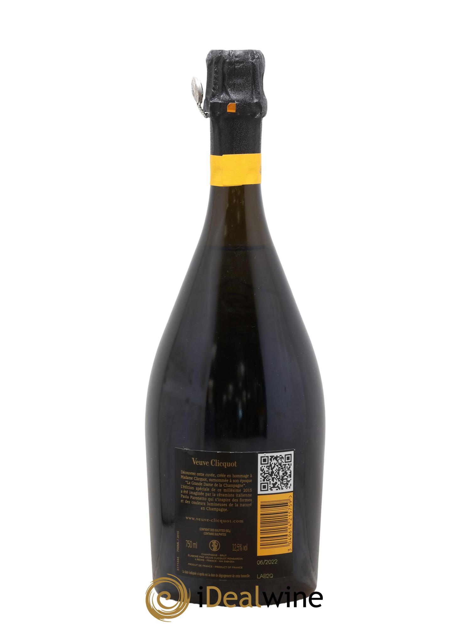 La Grande Dame Veuve Clicquot 2015 - Lot of 1 bottle - 1