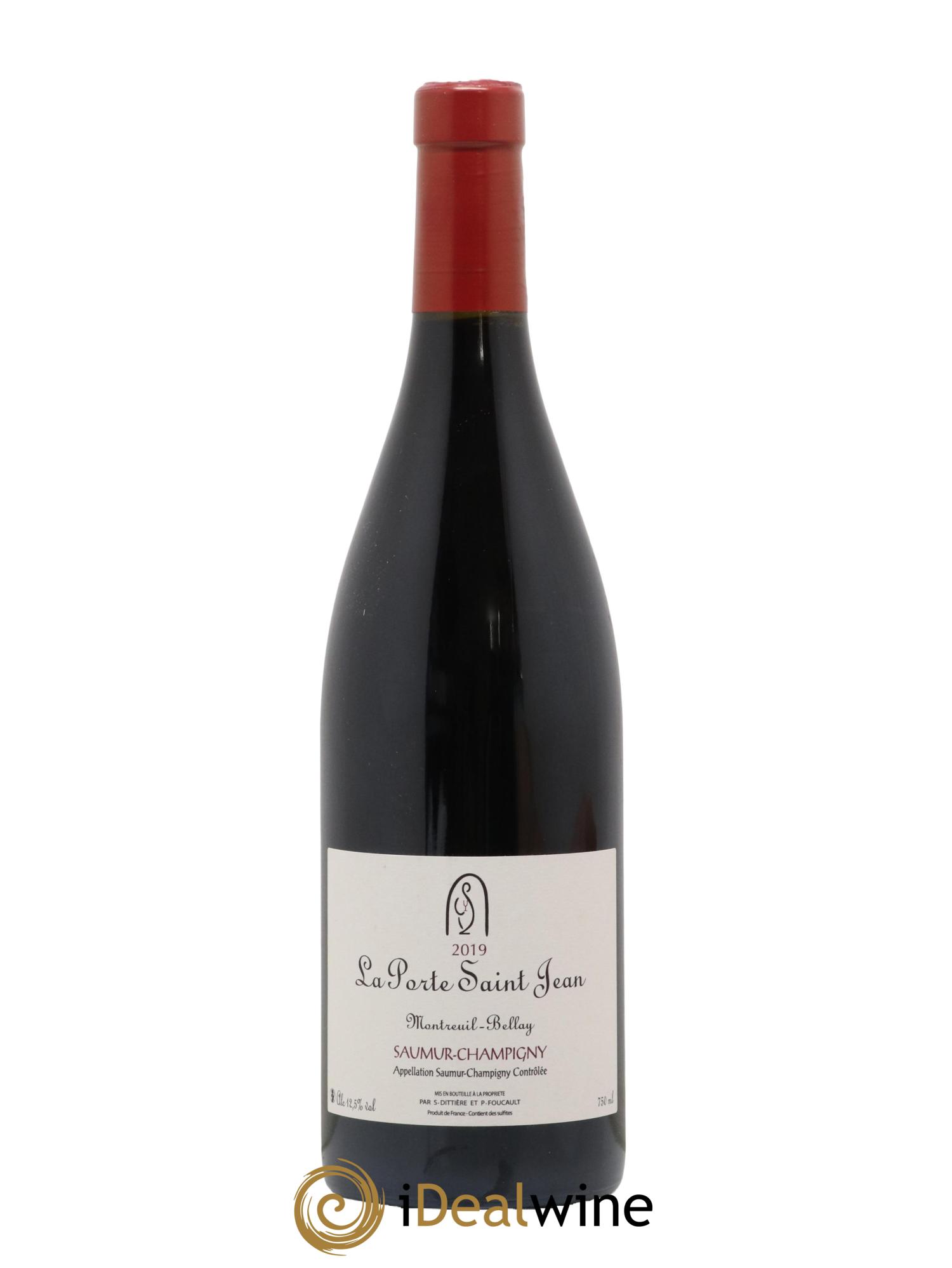 Saumur-Champigny La Porte Saint Jean 2019 - Lot de 1 bouteille - 0