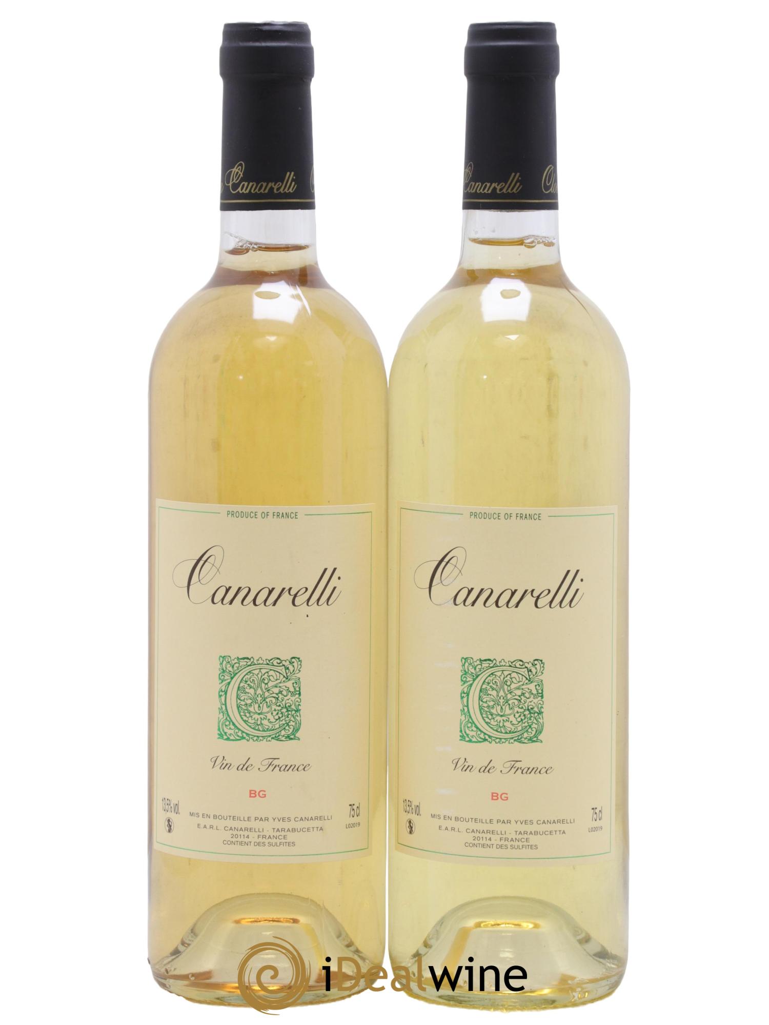 Vin de France Bianco Gentile Clos Canarelli 2019 - Lot de 2 bouteilles - 0