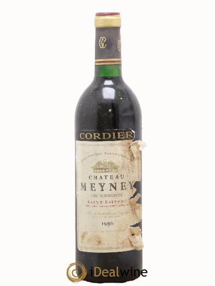 Château Meyney 1986 - Lot de 1 bouteille - 0