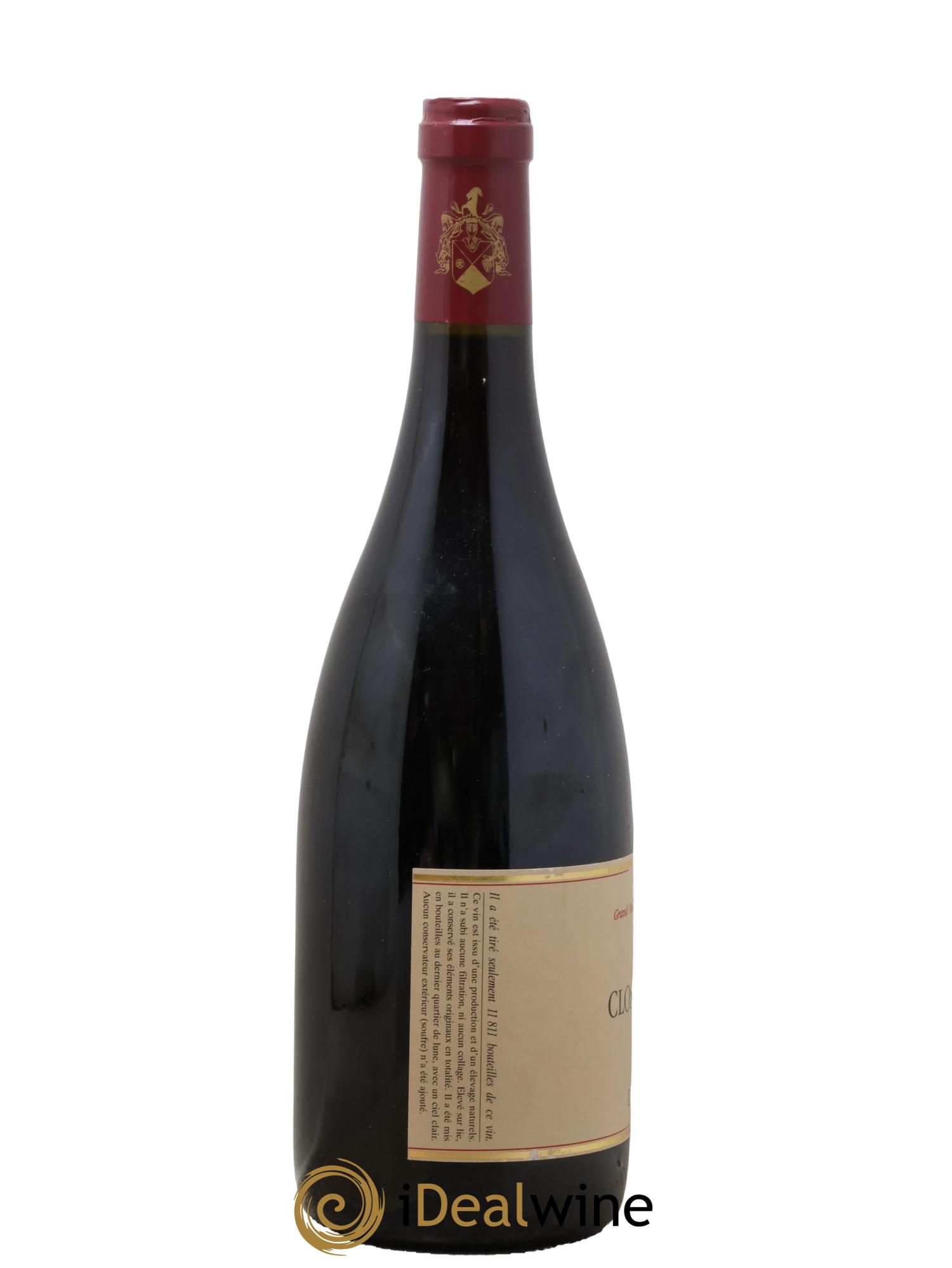 Clos de la Roche Grand Cru Vieilles Vignes Ponsot (Domaine) 1996 - Lotto di 1 bottiglia - 1
